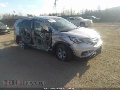 2015 Honda CR-V LX, серебристый — VIN 3CZRM3H34FG703613, IAAI