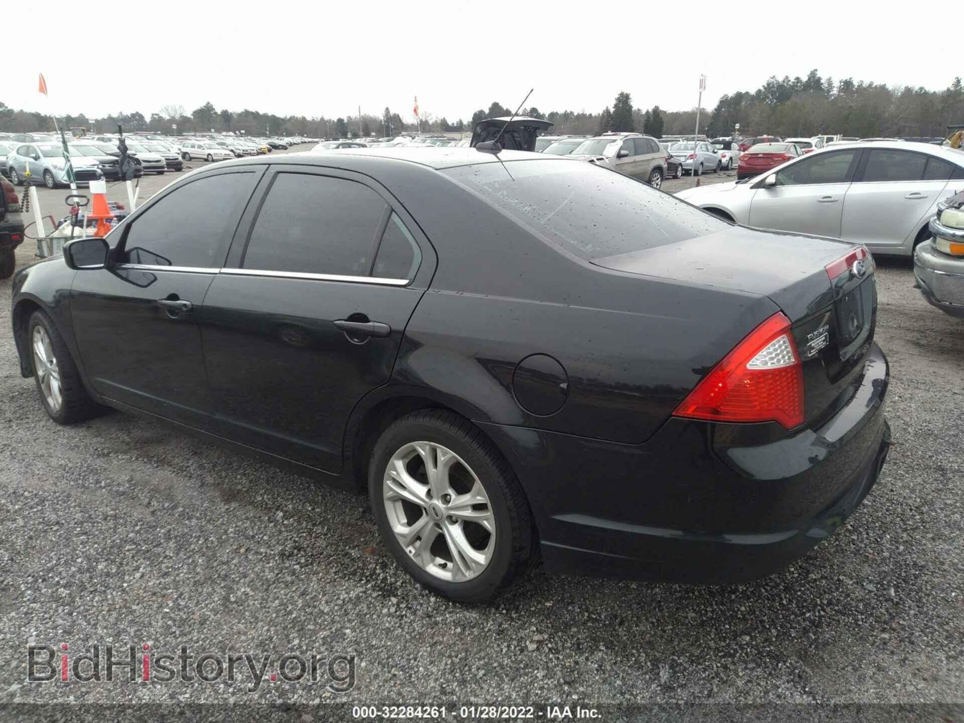 2012 FORD FUSION - VIN: 3FAHP0HA2CR367374 - Фото 3