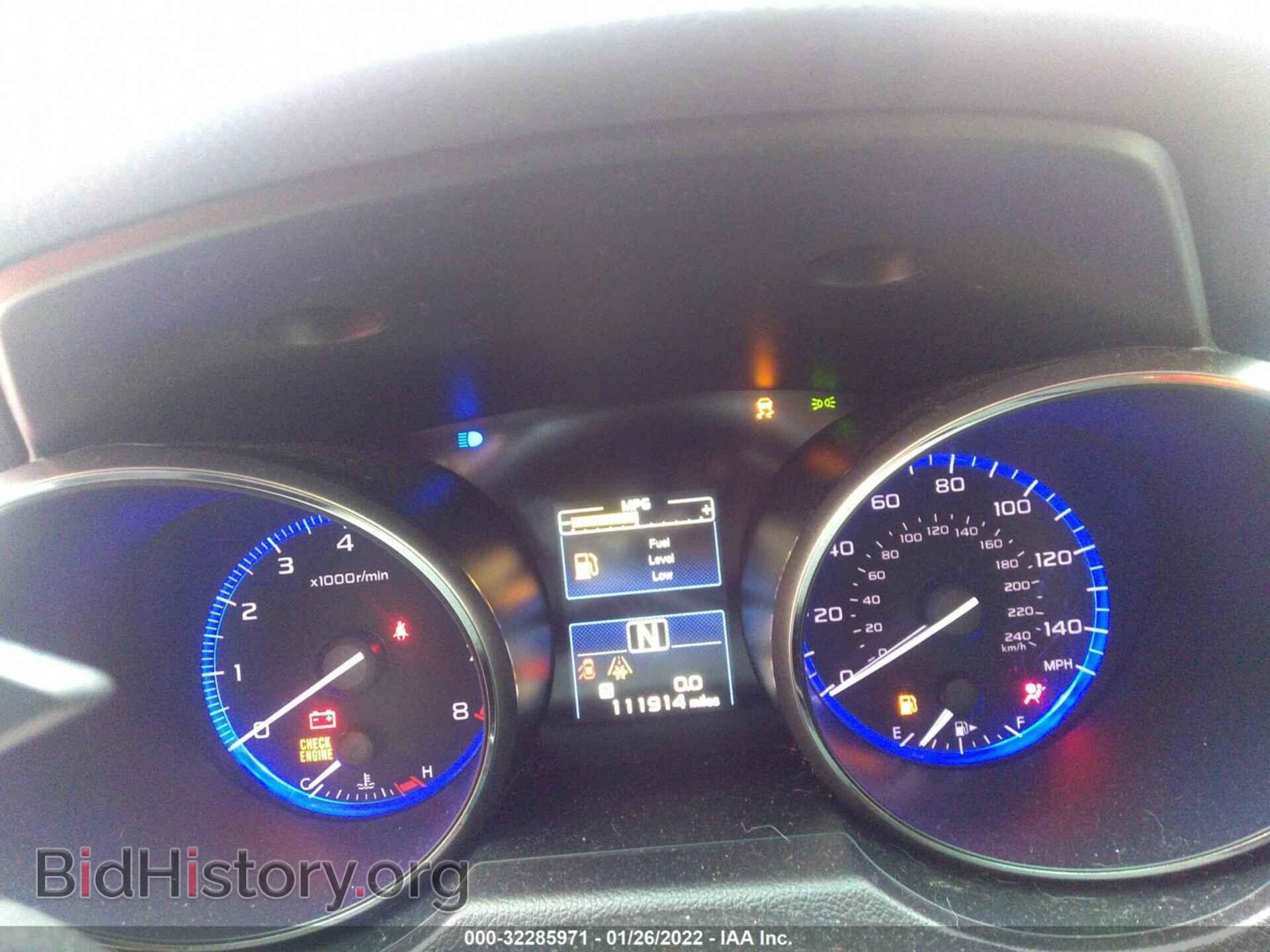 2016 SUBARU OUTBACK - VIN: 4S4BSACC6G3244965 - Фото 7