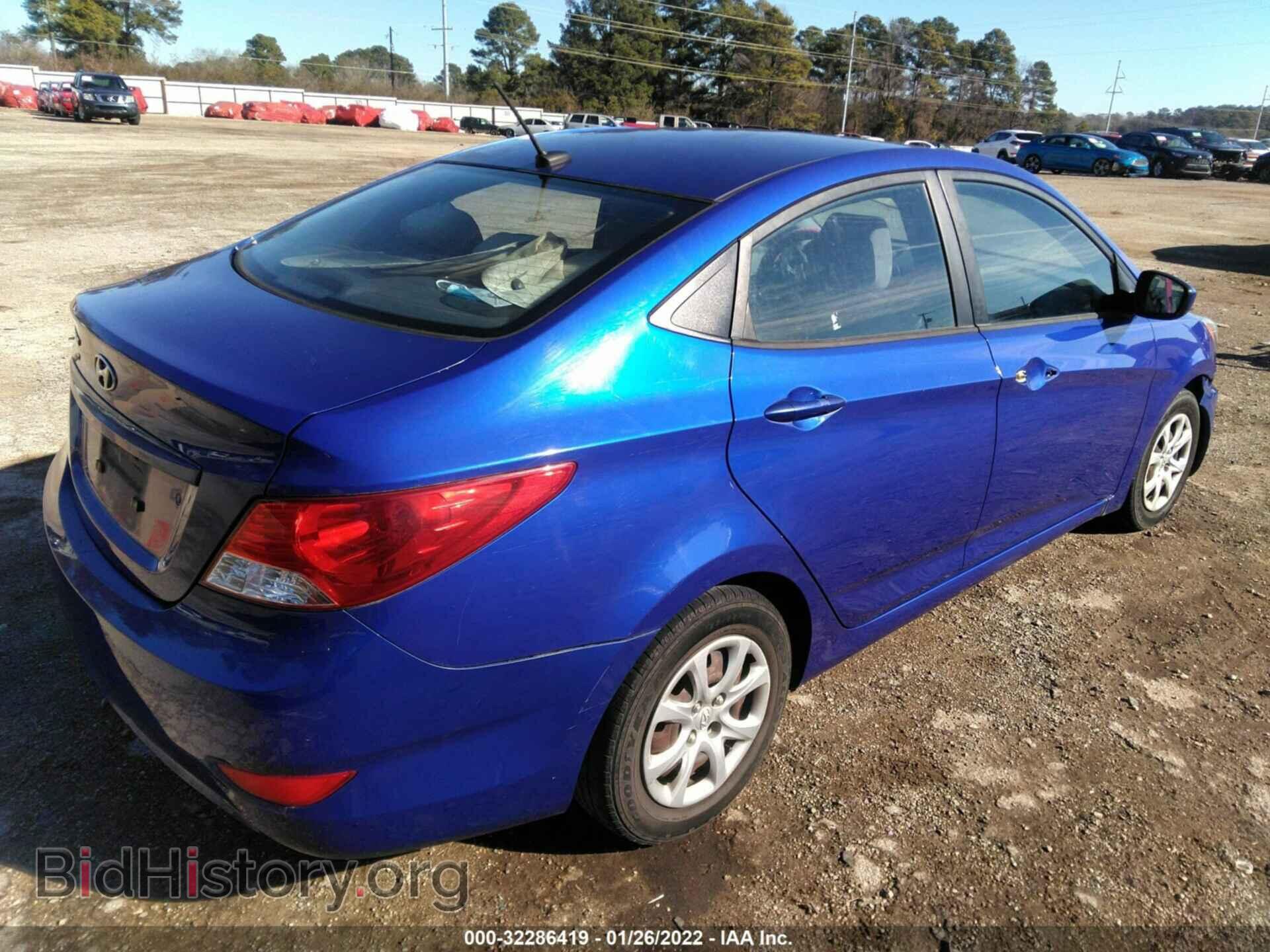 2012 HYUNDAI ACCENT - VIN: KMHCT4AE5CU232902 - Фото 4