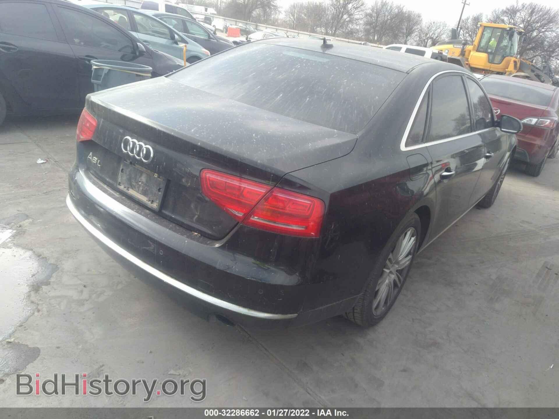 2013 AUDI A8 L - VIN: WAURGAFDXDN020362 - Фото 4