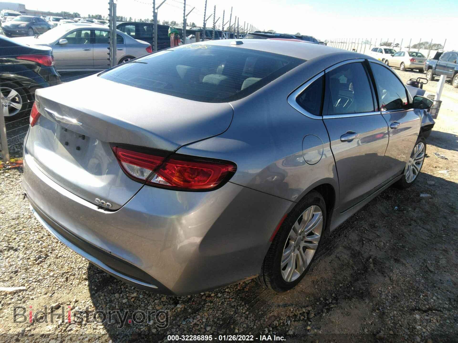2015 CHRYSLER 200 - VIN: 1C3CCCAB2FN564321 - Фото 4