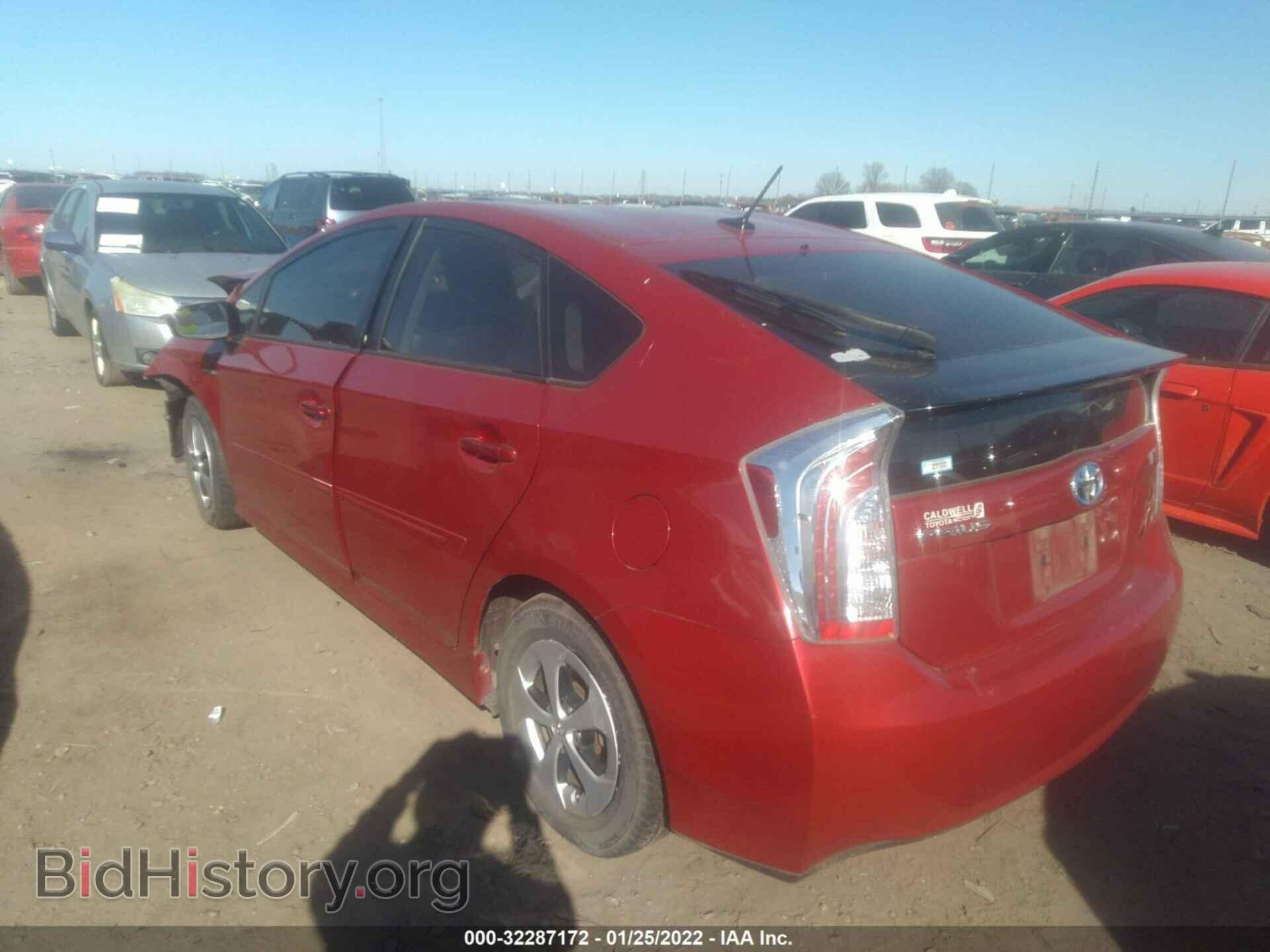 2012 TOYOTA PRIUS - VIN: JTDKN3DU4C1575161 - Фото 3