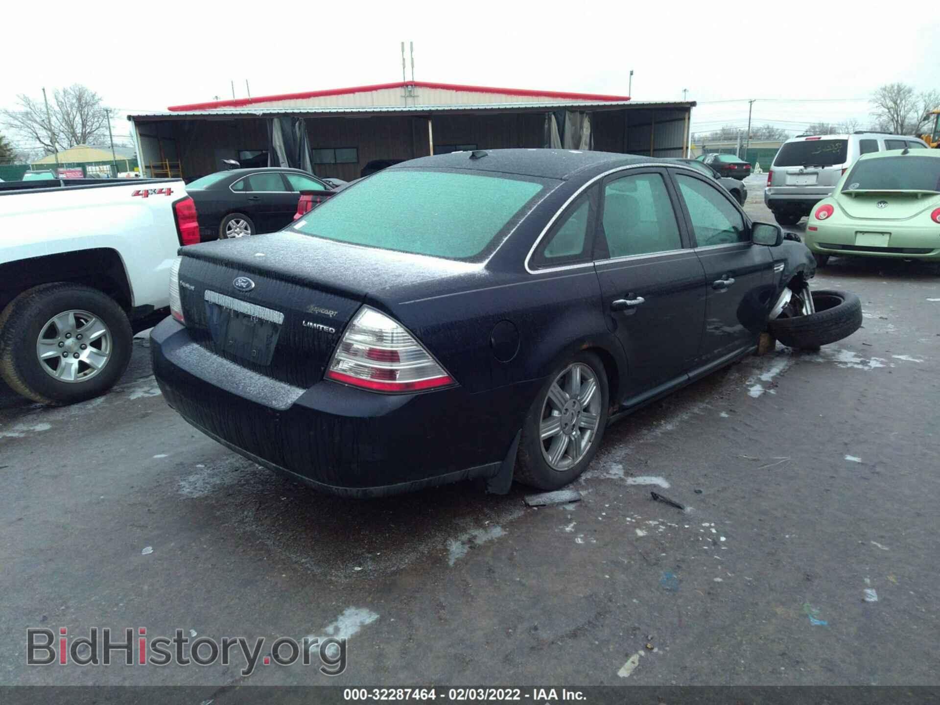 2008 FORD TAURUS - VIN: 1FAHP25W08G155308 - Фото 4