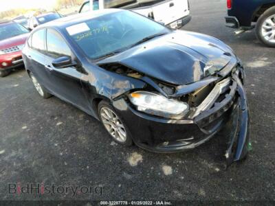 2014 Dodge DART Limited, черный — VIN 1C3CDFCB7ED668870, IAAI