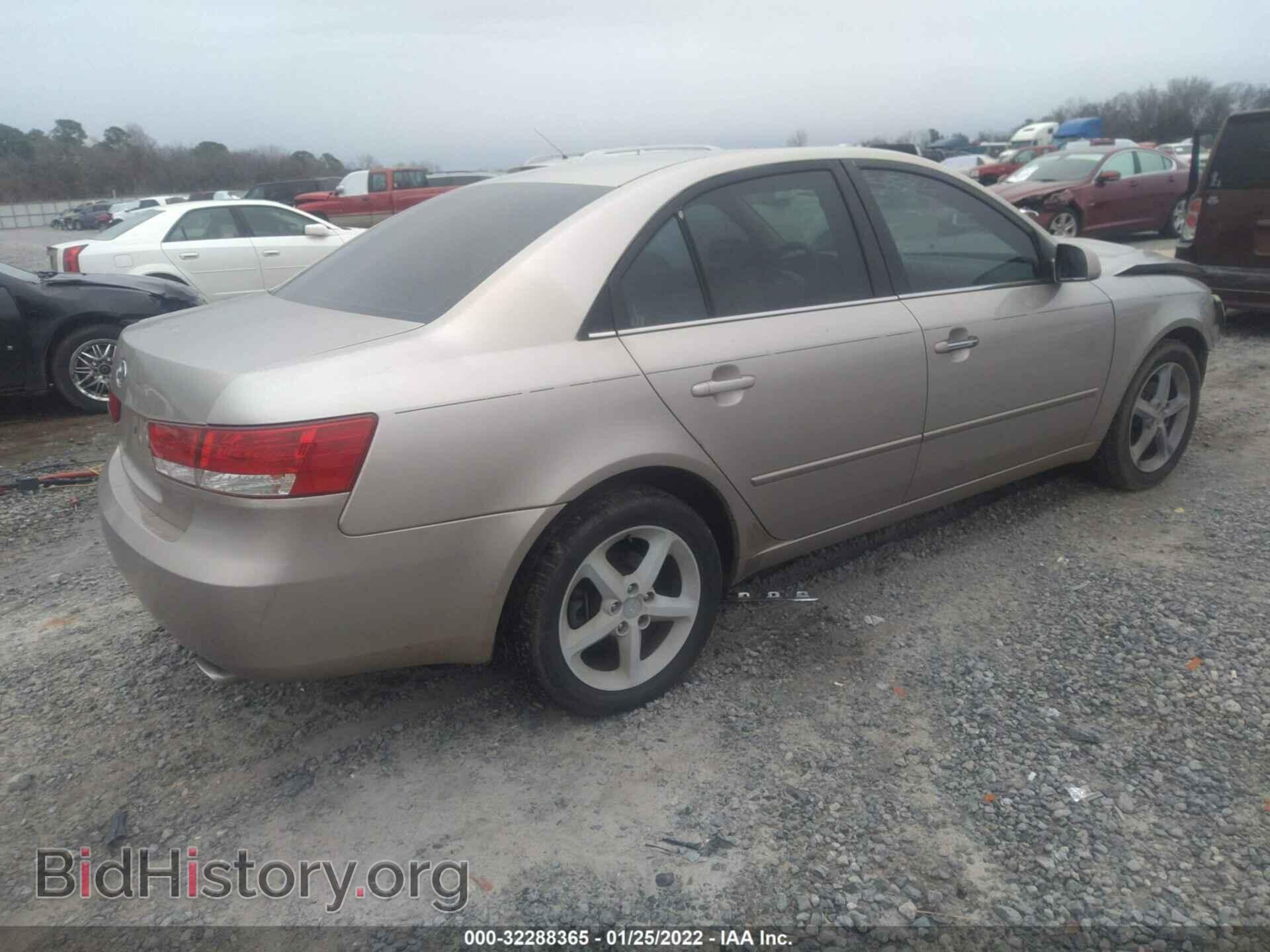 2006 HYUNDAI SONATA - VIN: 5NPEU46F36H122909 - Фото 4