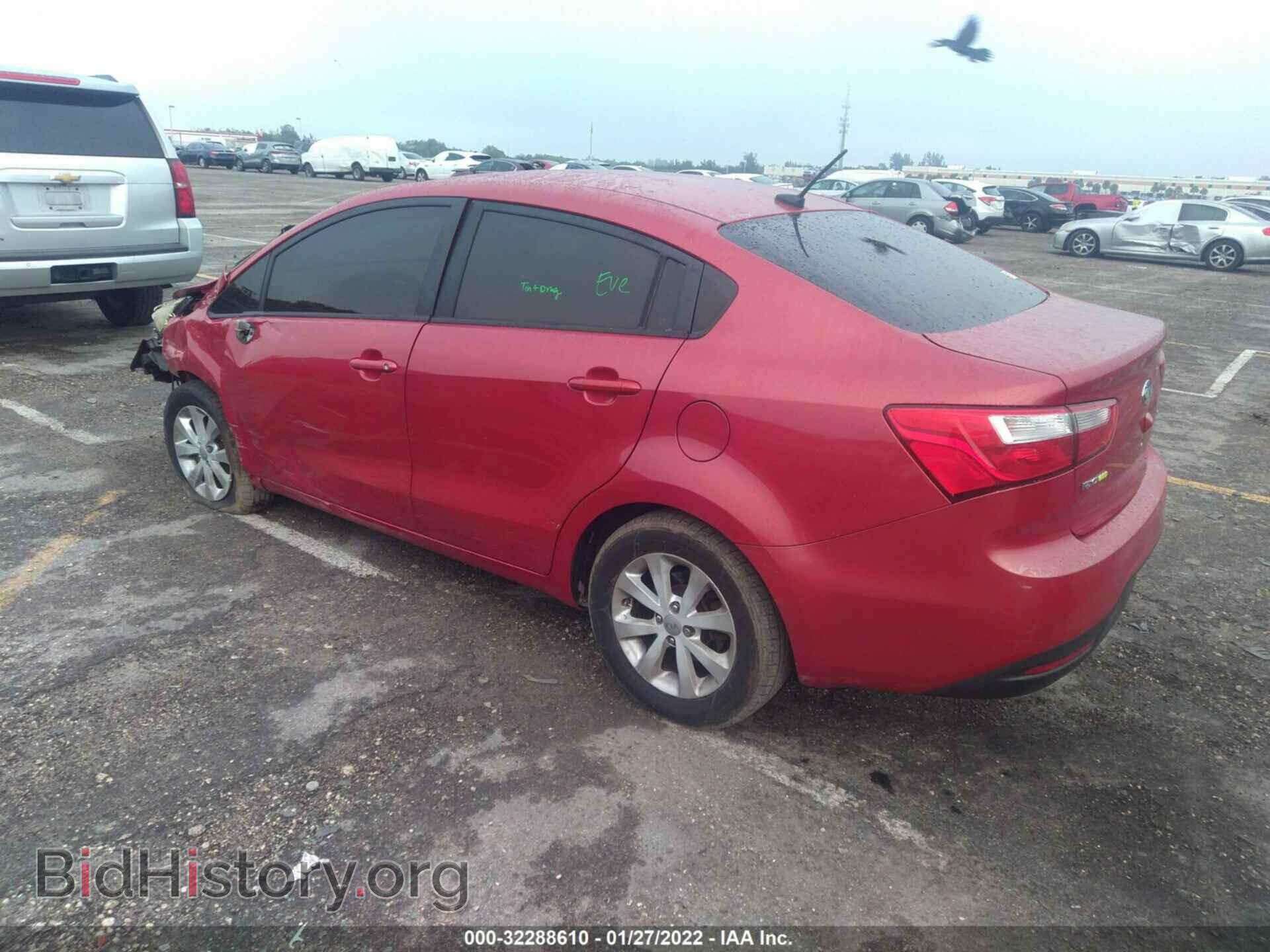 2013 KIA RIO - VIN: KNADN4A31D6161170 - Фото 3