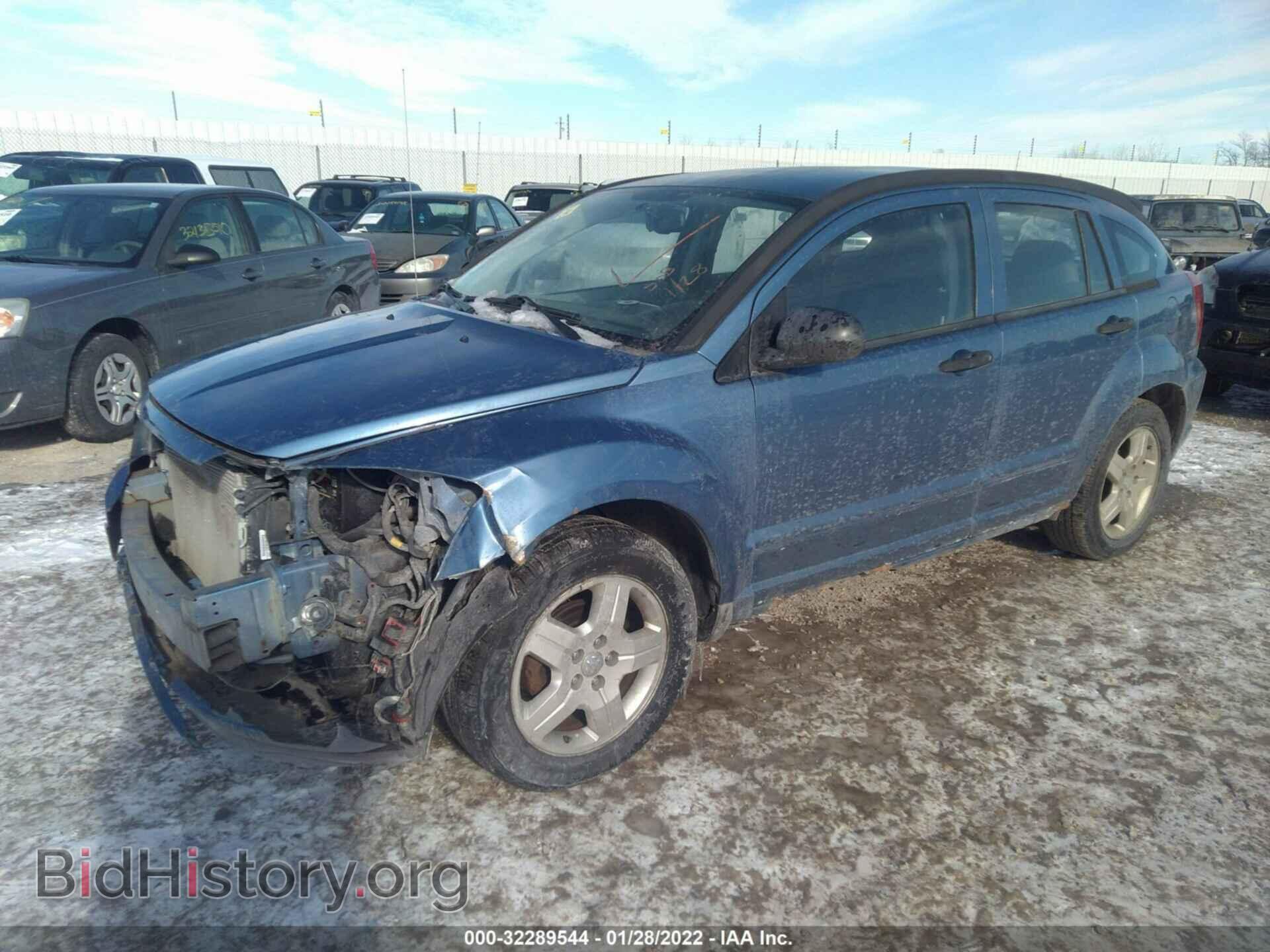 2007 DODGE CALIBER - VIN: 1B3HB48B07D340490 - Фото 2