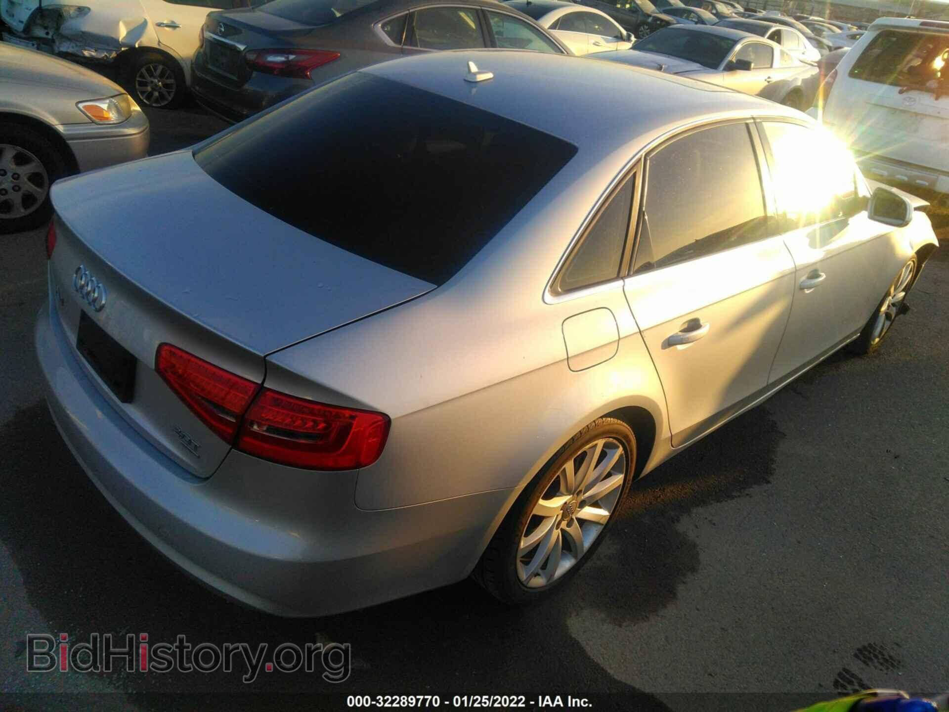2013 AUDI A4 - VIN: WAUFFAFL9DN037859 - Фото 4