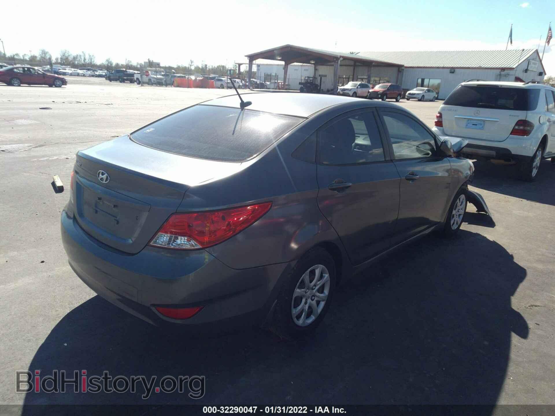 2014 HYUNDAI ACCENT - VIN: KMHCT4AE1EU723129 - Фото 4