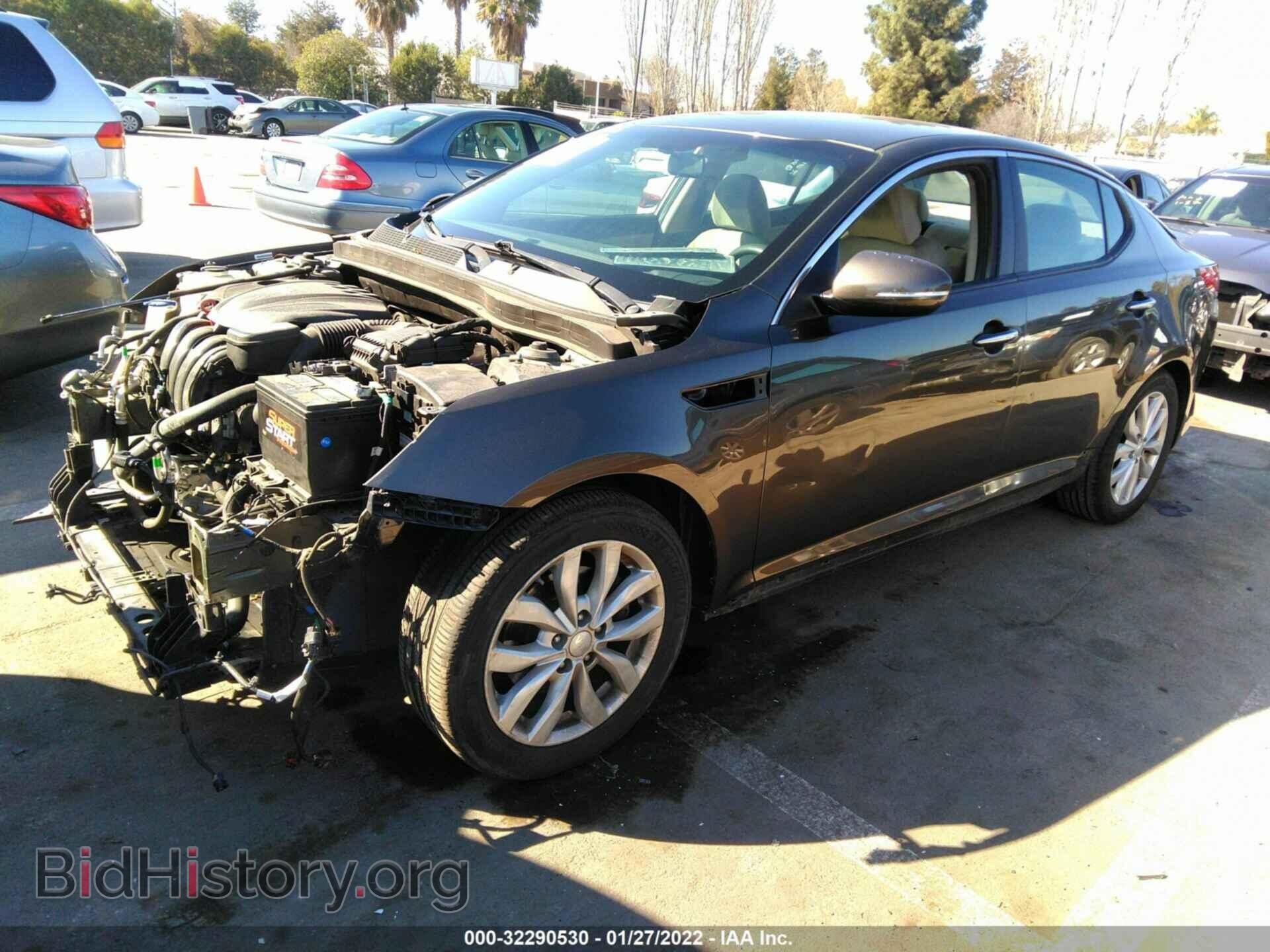 2014 KIA OPTIMA - VIN: 5XXGM4A70EG326442 - Фото 2