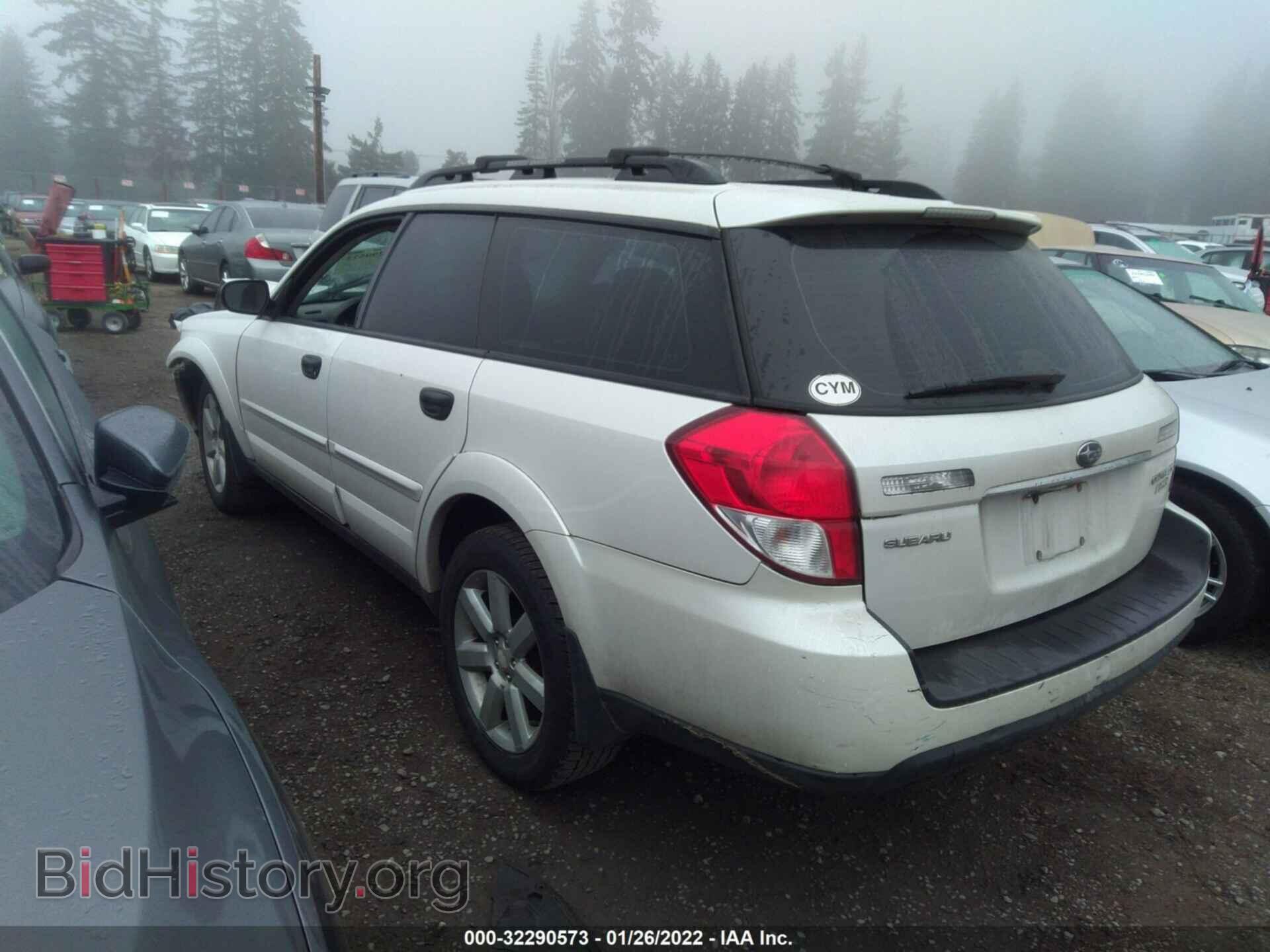 2009 SUBARU OUTBACK - VIN: 4S4BP61C497344589 - Фото 3
