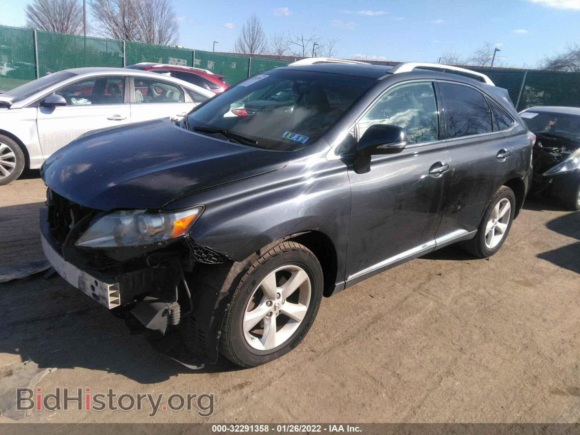 2010 LEXUS RX 350 - VIN: 2T2BK1BA7AC022644 - Фото 2