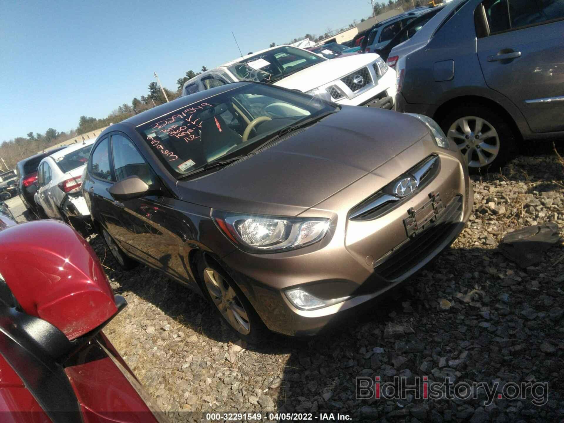 Photo KMHCU4AE9DU424046 - HYUNDAI ACCENT 2013