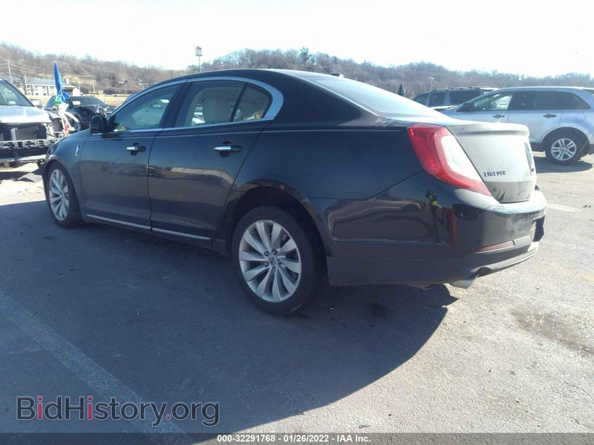 2013 LINCOLN MKS - VIN: 1LNHL9DK9DG611602 - Фото 3