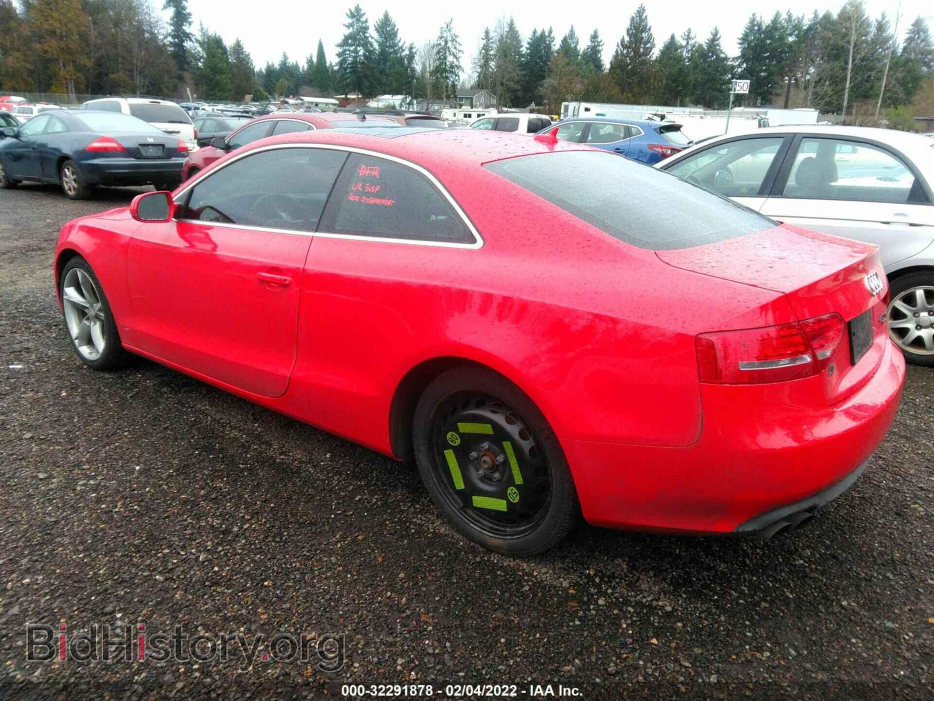 2012 AUDI A5 - VIN: WAULFAFR8CA002002 - Фото 3