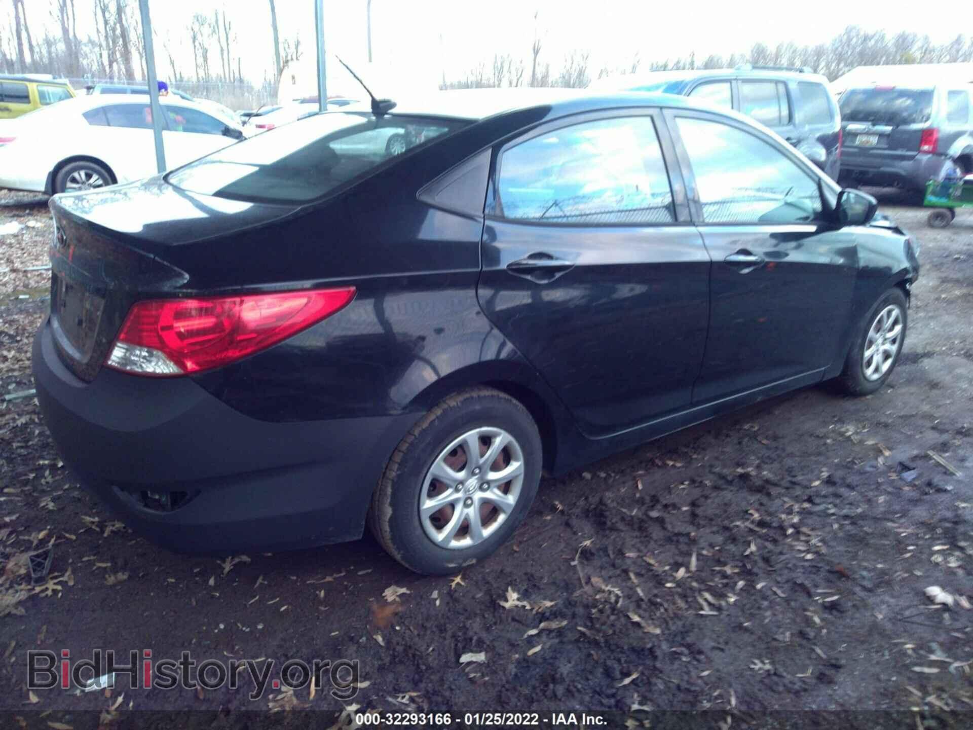 2013 HYUNDAI ACCENT - VIN: KMHCT4AE9DU551804 - Фото 4