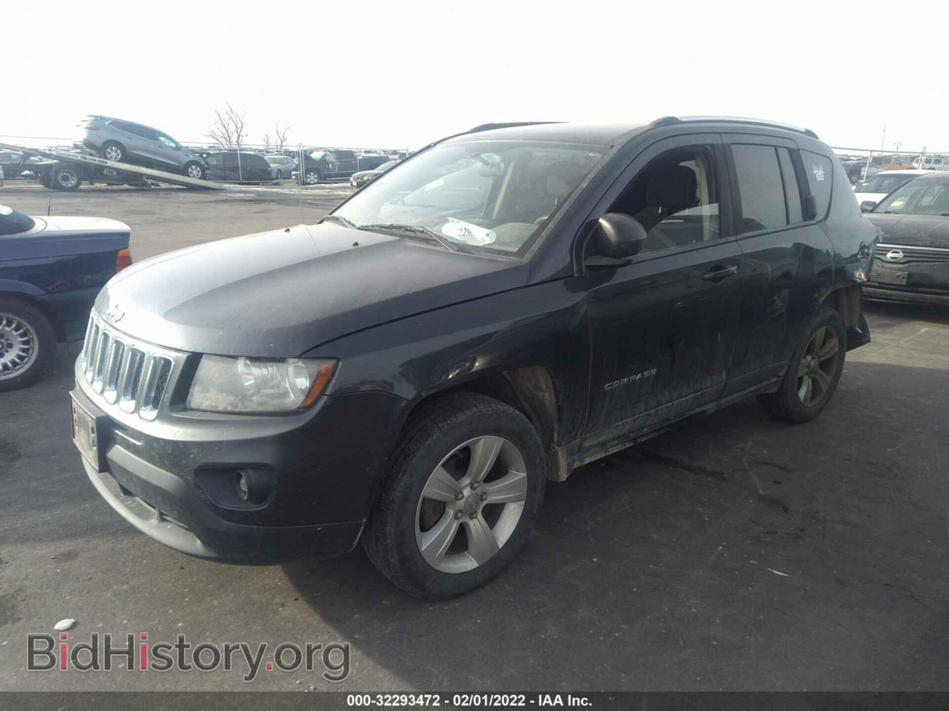 2014 JEEP COMPASS - VIN: 1C4NJDBB6ED530191 - Фото 2