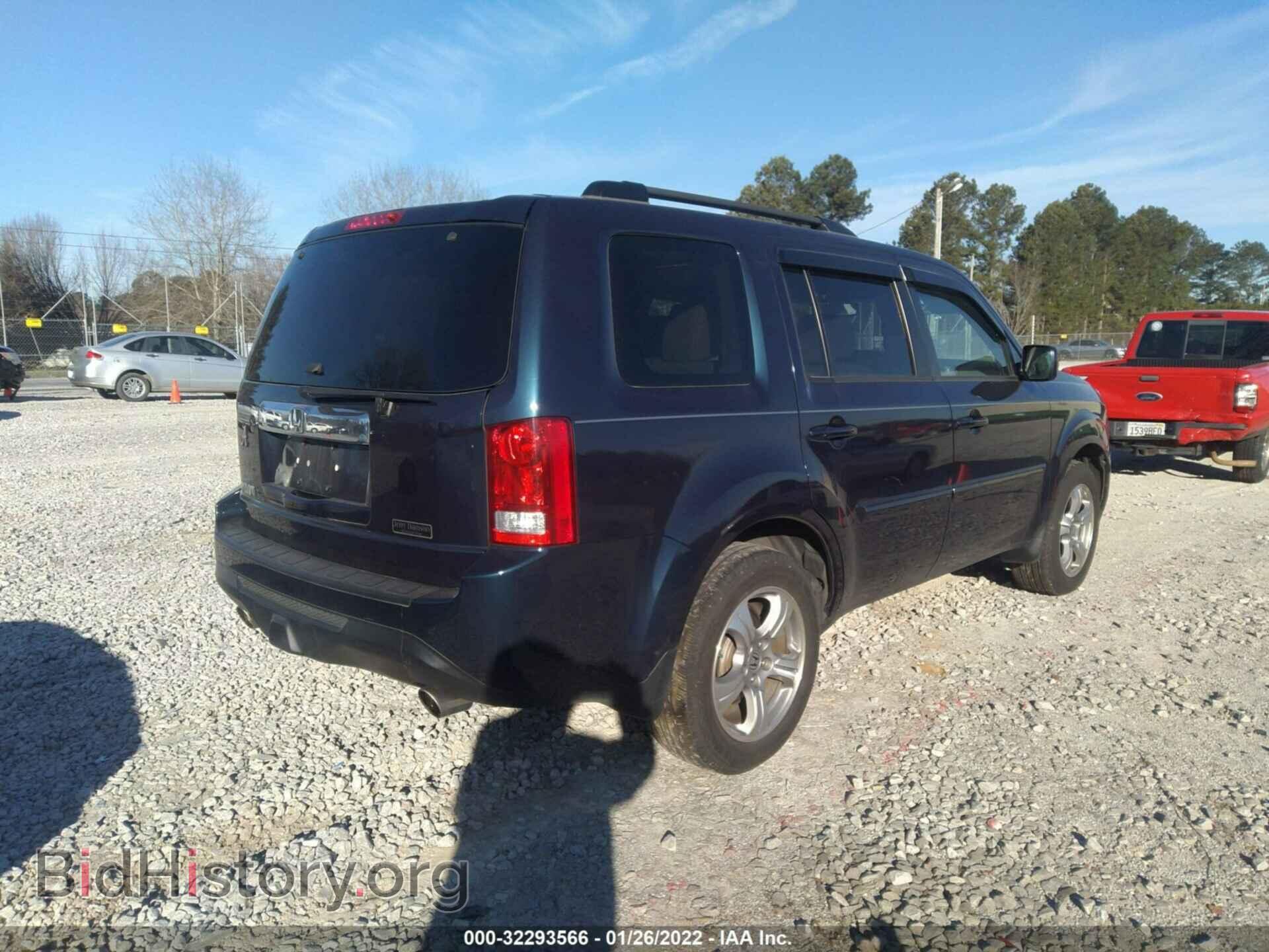 2012 HONDA PILOT - VIN: 5FNYF3H52CB019092 - Фото 4
