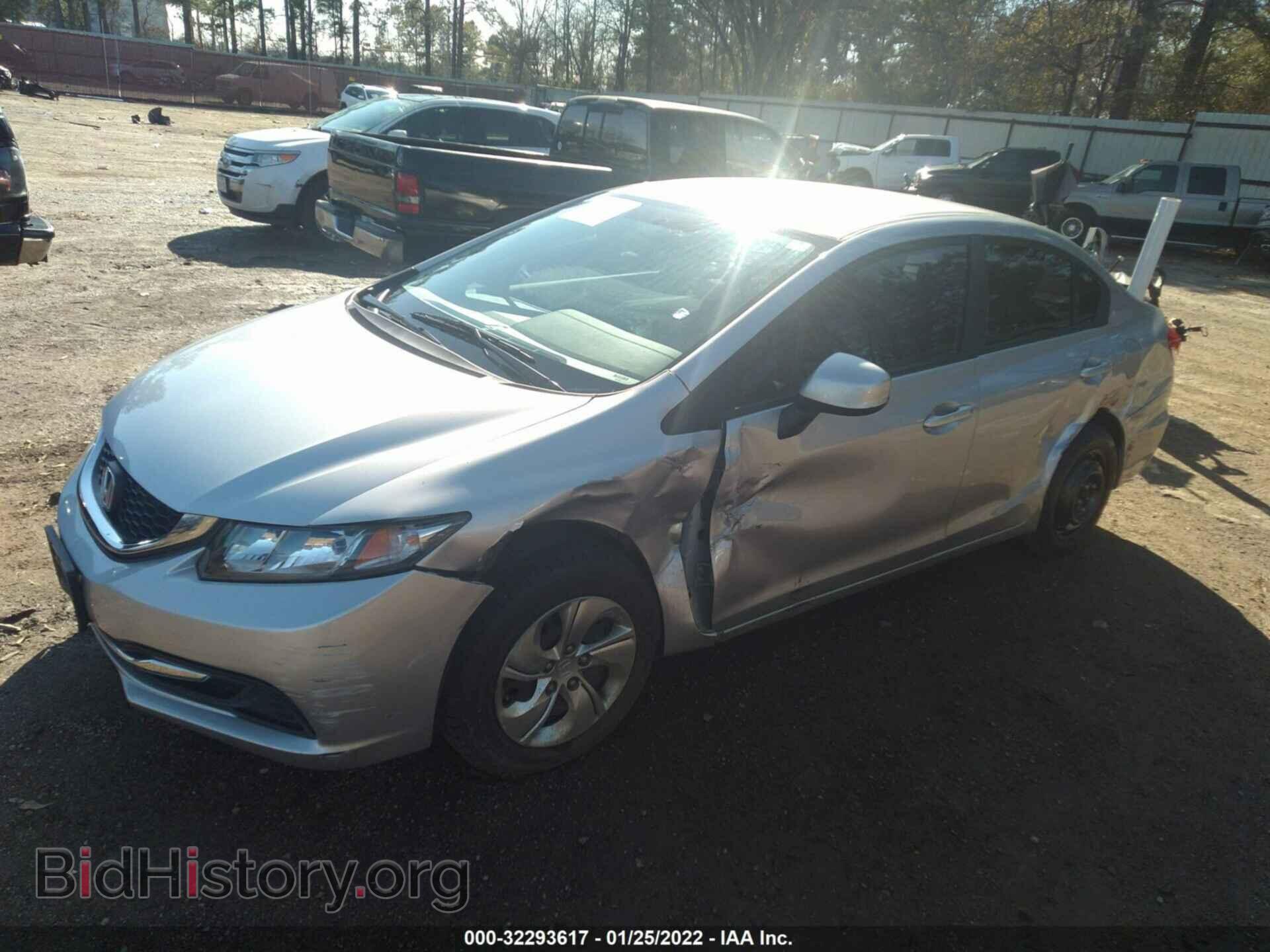 2013 HONDA CIVIC SDN - VIN: 19XFB2F5XDE018456 - Фото 2