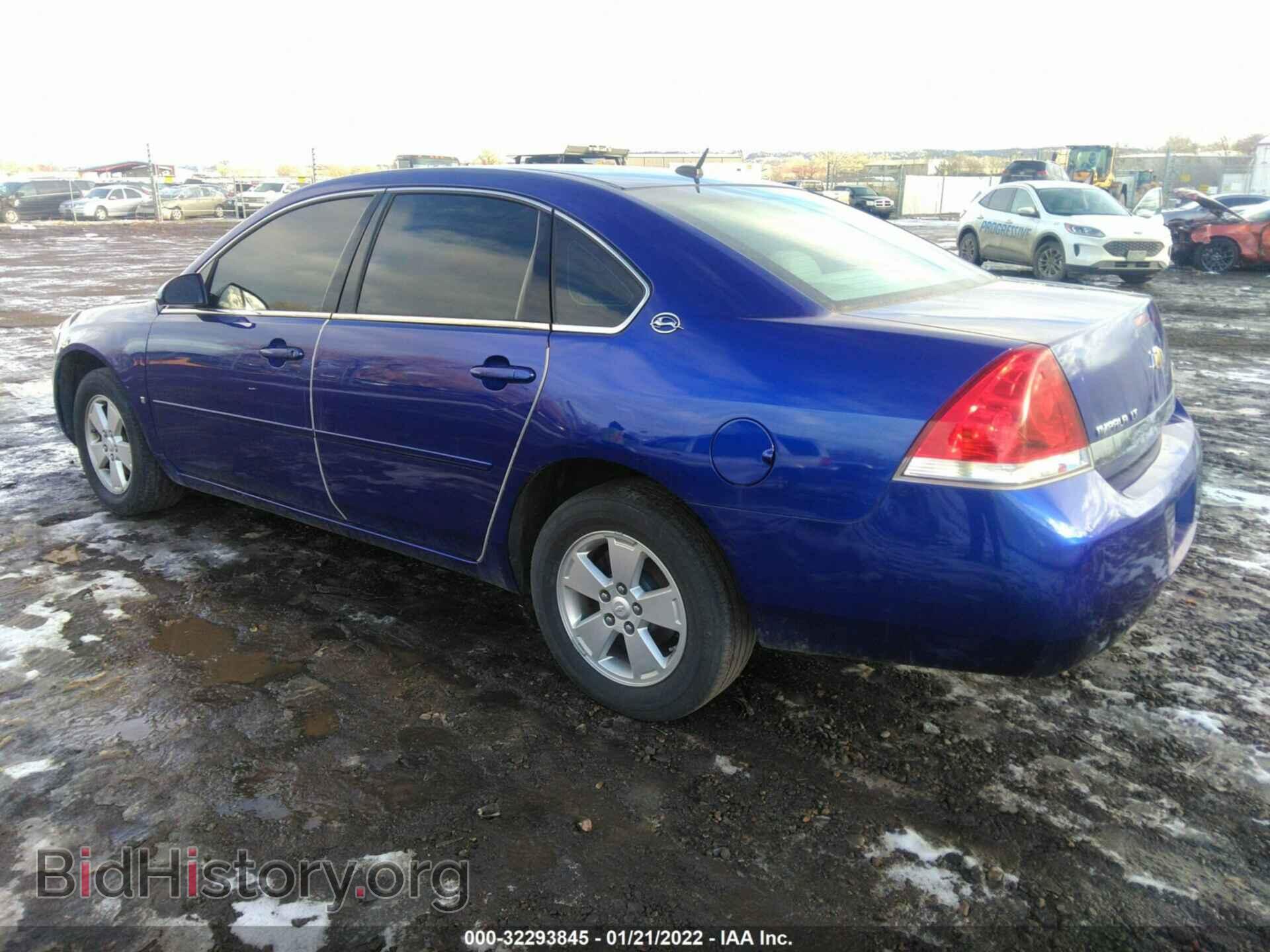 2007 CHEVROLET IMPALA - VIN: 2G1WT58K379243198 - Фото 3