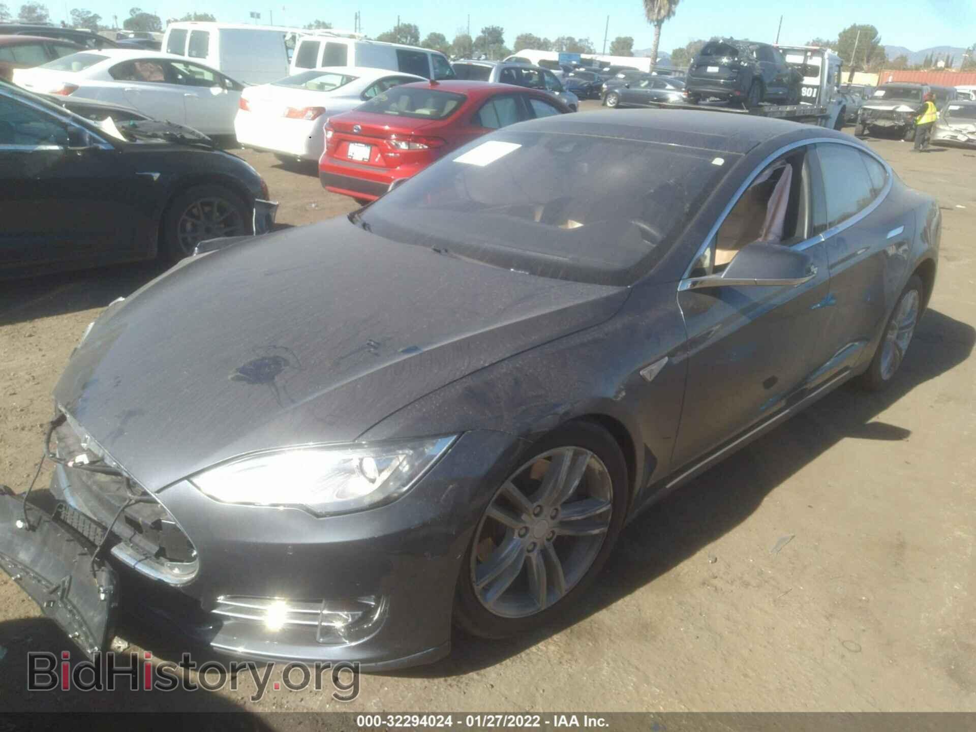2015 TESLA MODEL S - VIN: 5YJSA1E21FF110829 - Фото 2