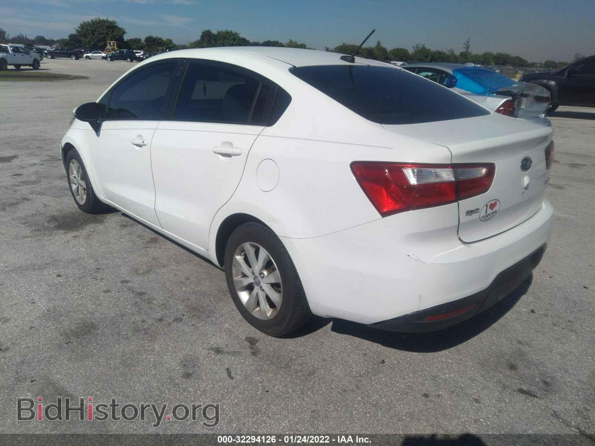 2012 KIA RIO - VIN: KNADN4A34C6070652 - Фото 3