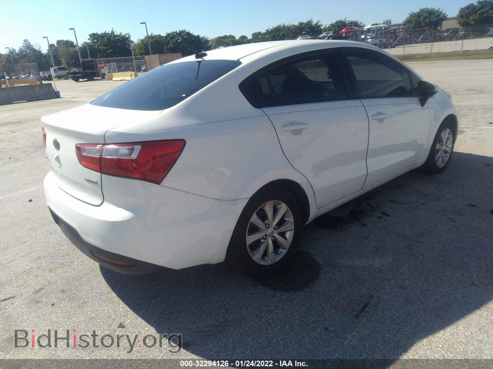 2012 KIA RIO - VIN: KNADN4A34C6070652 - Фото 4