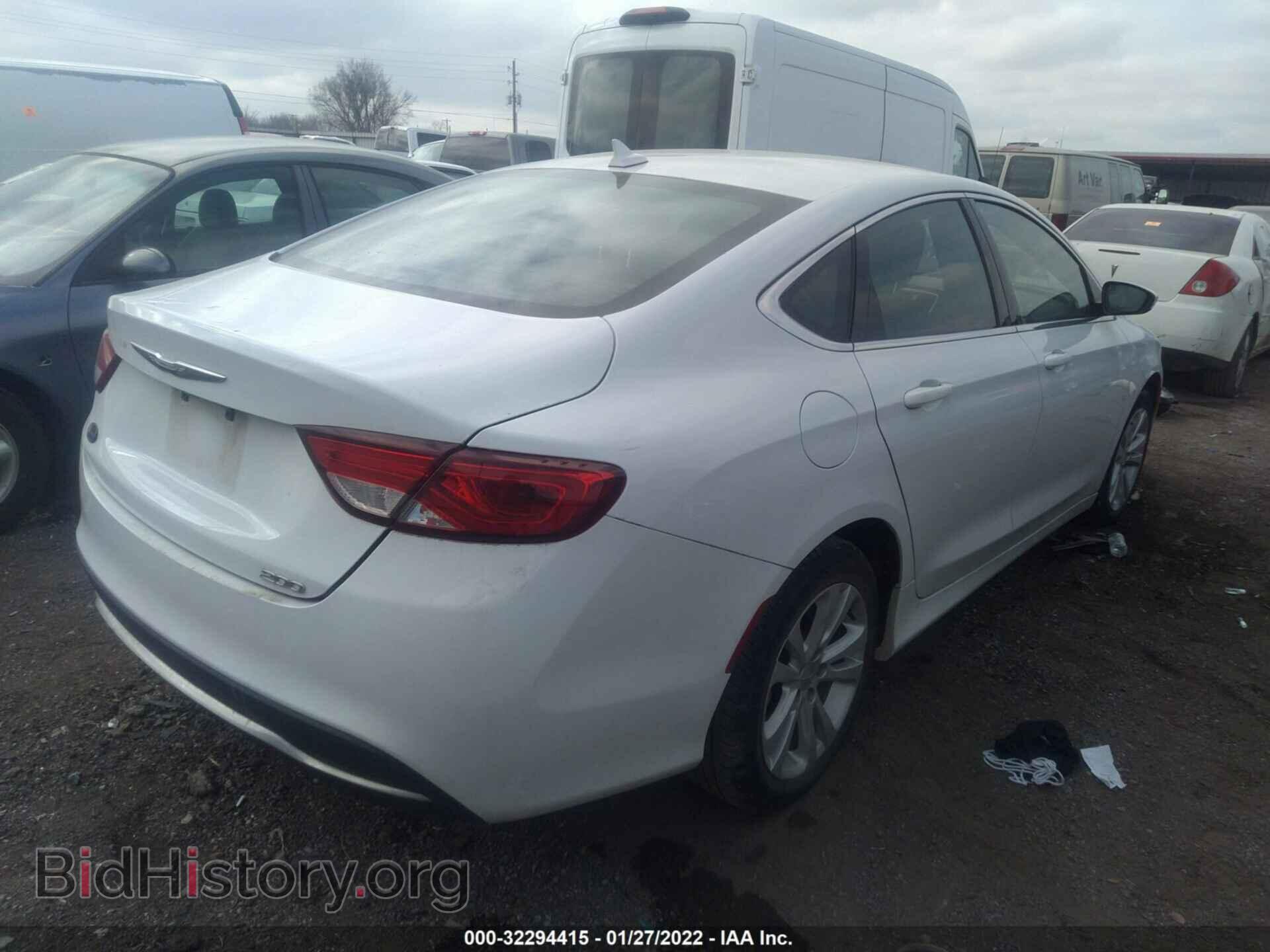 2016 CHRYSLER 200 - VIN: 1C3CCCAB3GN169937 - Фото 4