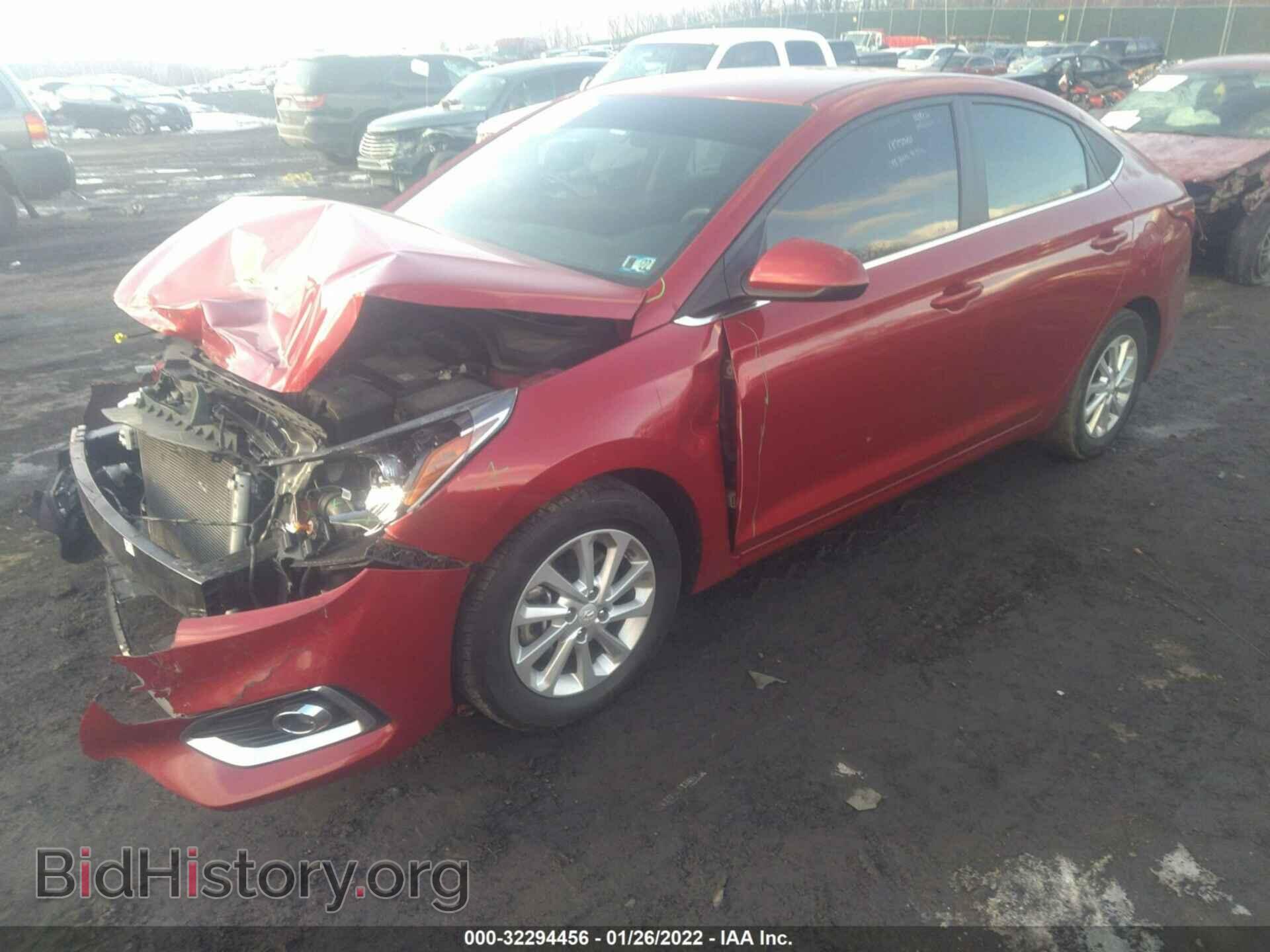 2020 HYUNDAI ACCENT - VIN: 3KPC24A65LE100740 - Фото 2