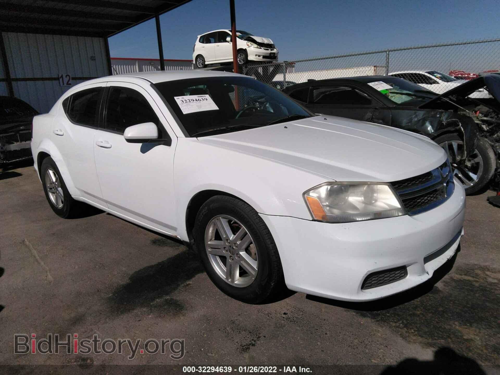 Photo 1C3CDZCB7CN219827 - DODGE AVENGER 2012