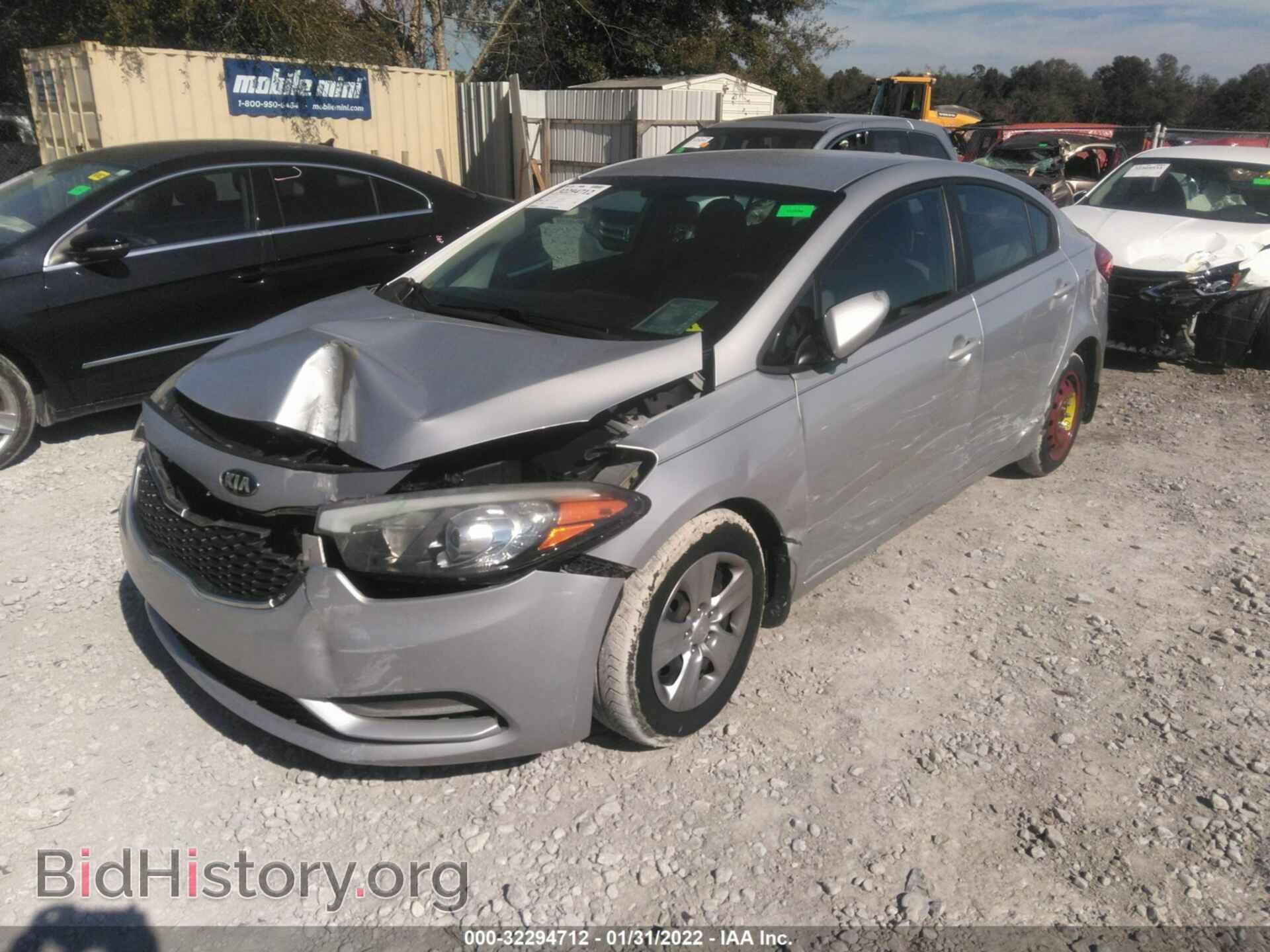 2016 KIA FORTE - VIN: KNAFK4A64G5445849 - Фото 2