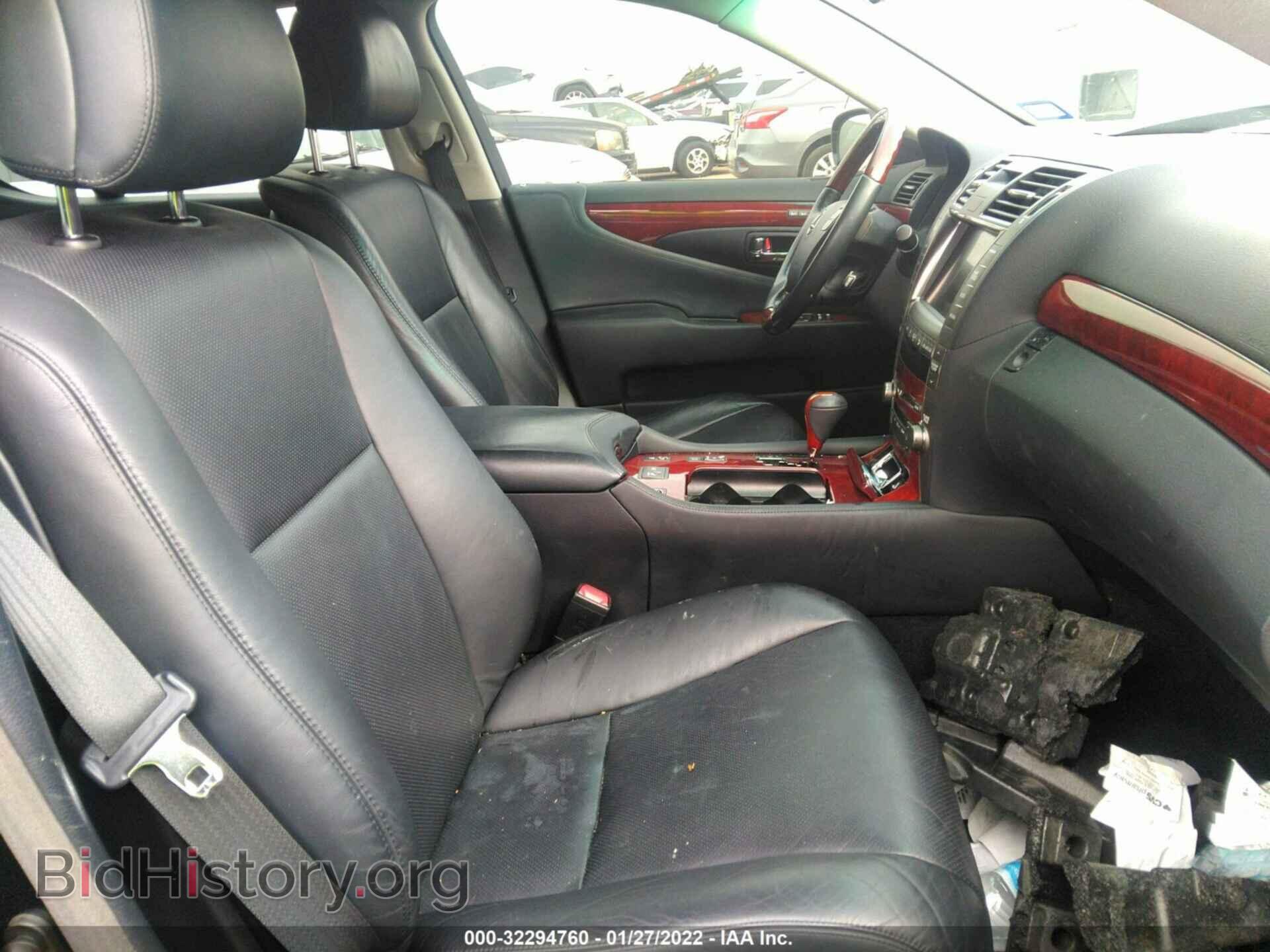 2009 LEXUS LS 460 - VIN: JTHBL46F995091495 - Фото 5