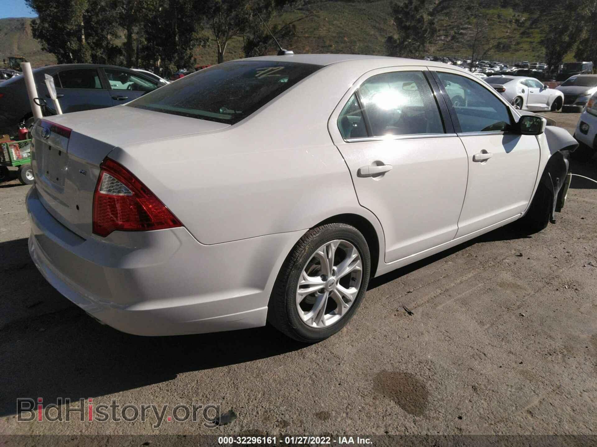 2012 FORD FUSION - VIN: 3FAHP0HA3CR248510 - Фото 4