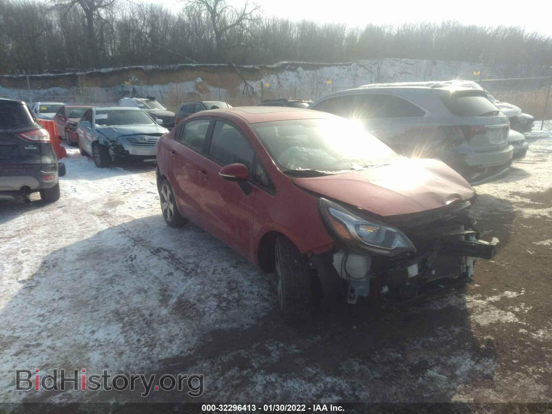 Фотография KNADN4A3XG6676009 - KIA RIO 2016
