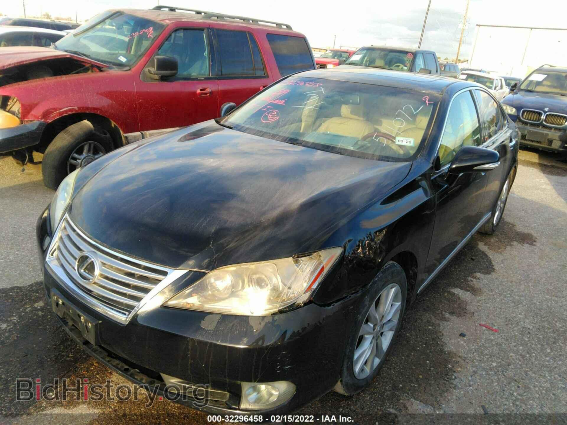 2012 LEXUS ES 350 - VIN: JTHBK1EG6C2511072 - Фото 2