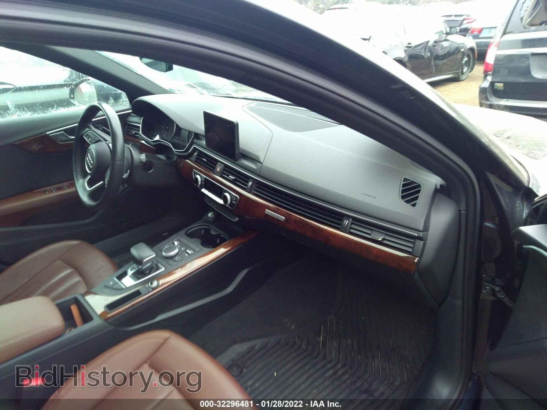2018 AUDI A4 - VIN: WAUDNAF4XJA058435 - Фото 5