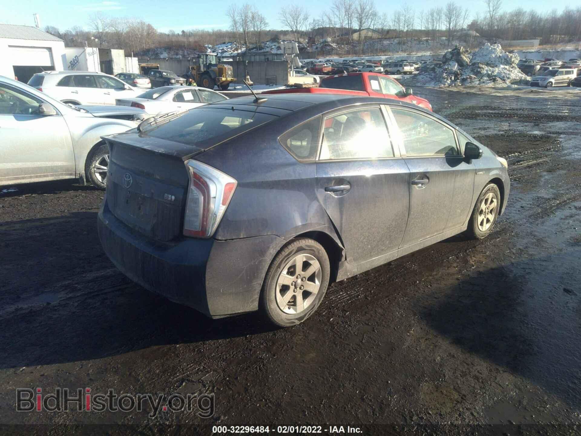 2012 TOYOTA PRIUS - VIN: JTDKN3DU0C1521226 - Фото 4