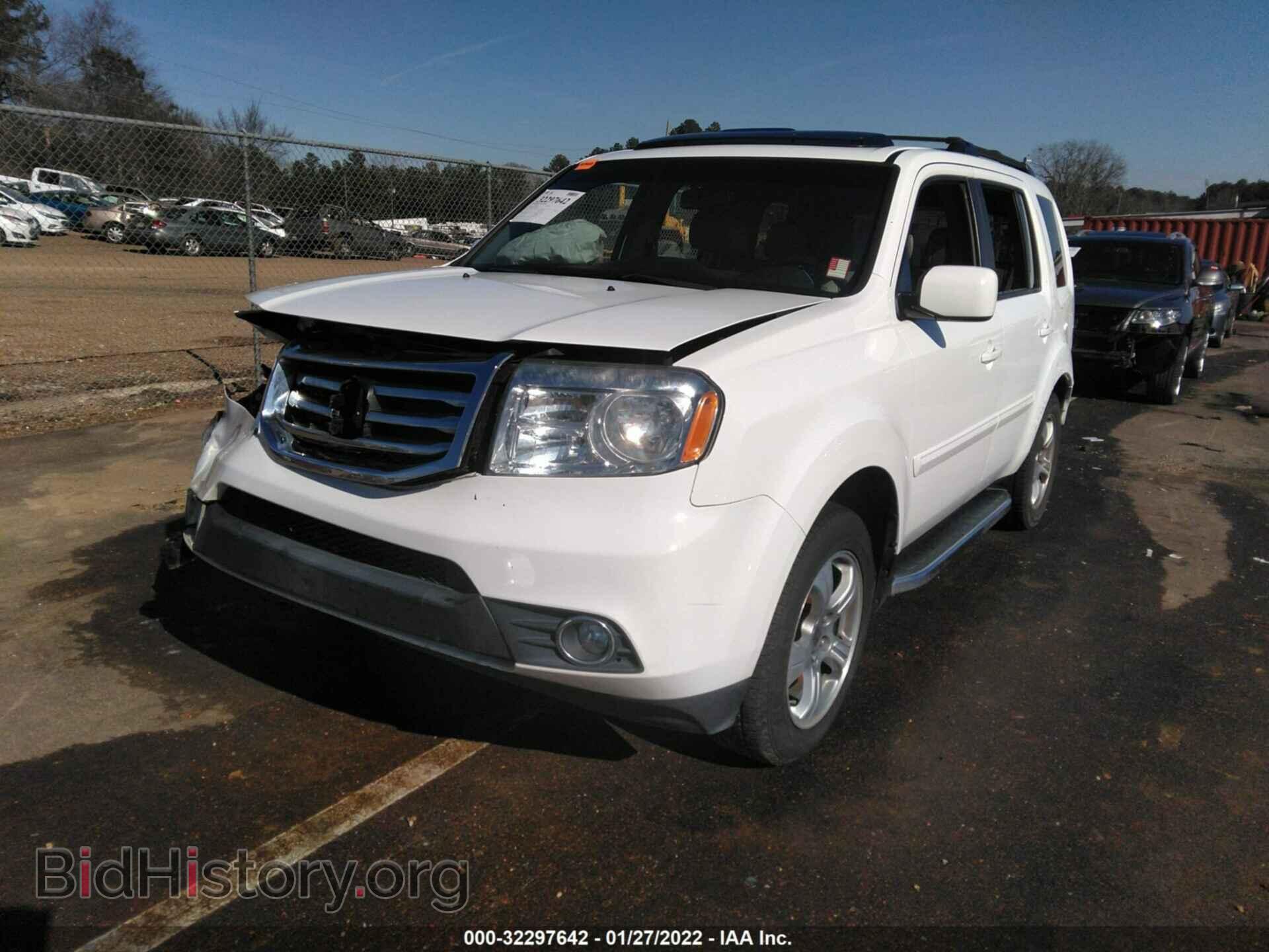 2012 HONDA PILOT - VIN: 5FNYF3H54CB042373 - Фото 2