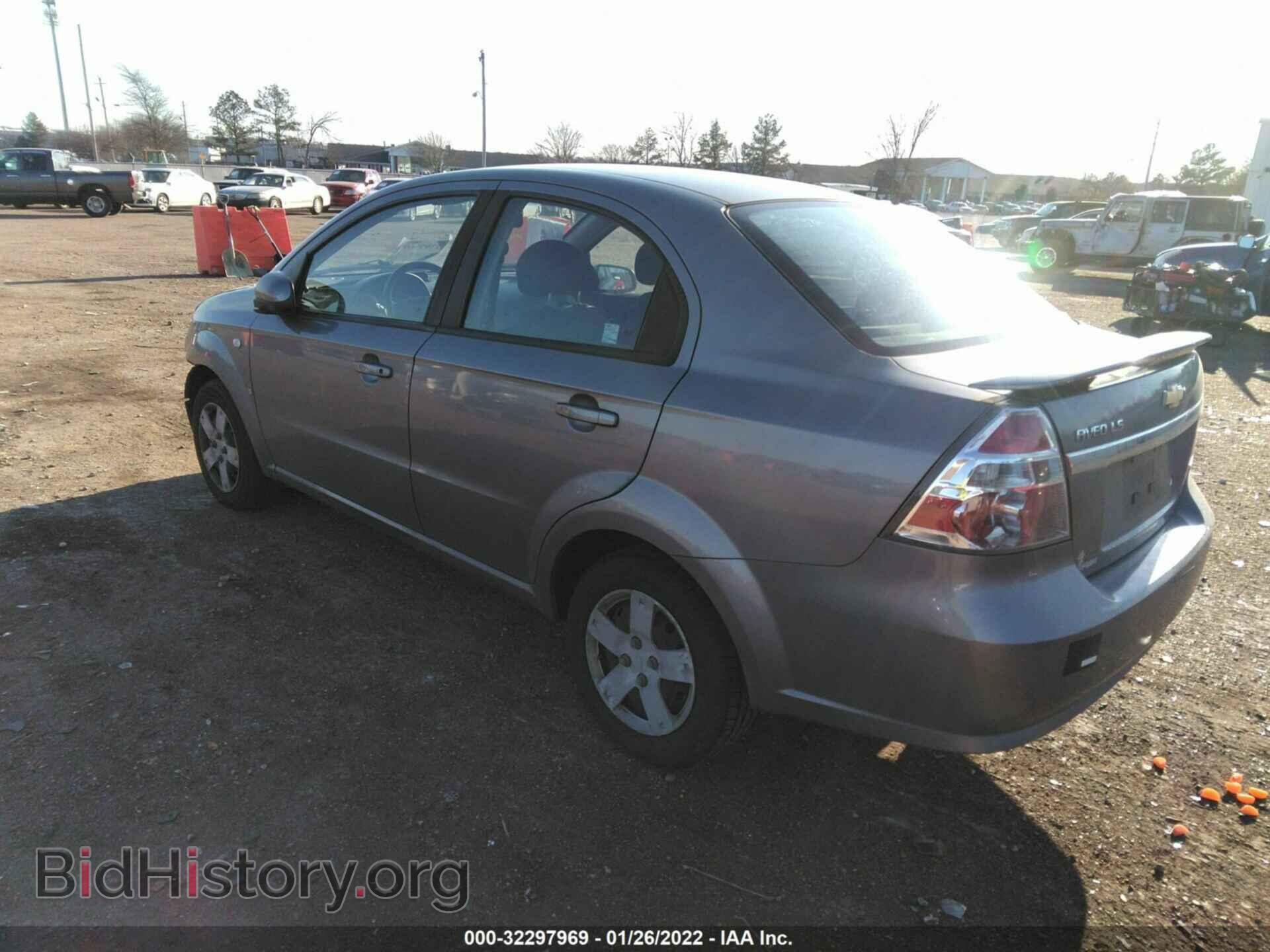 2007 CHEVROLET AVEO - VIN: KL1TD56687B051391 - Photo 3