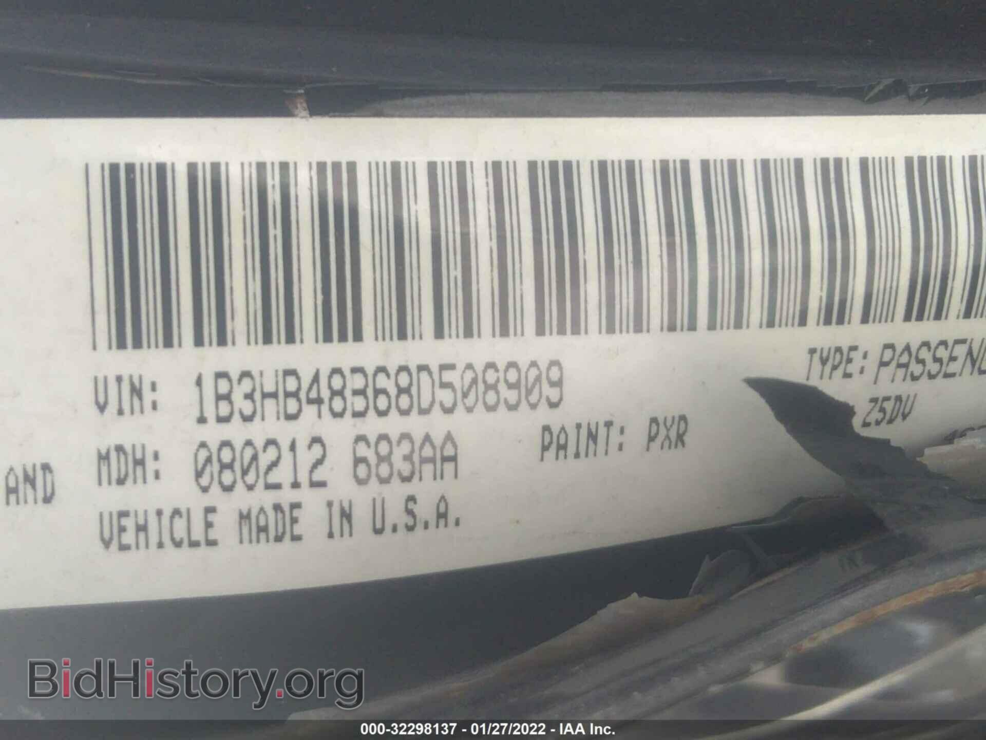2008 DODGE CALIBER - VIN: 1B3HB48B68D508909 - Photo 9