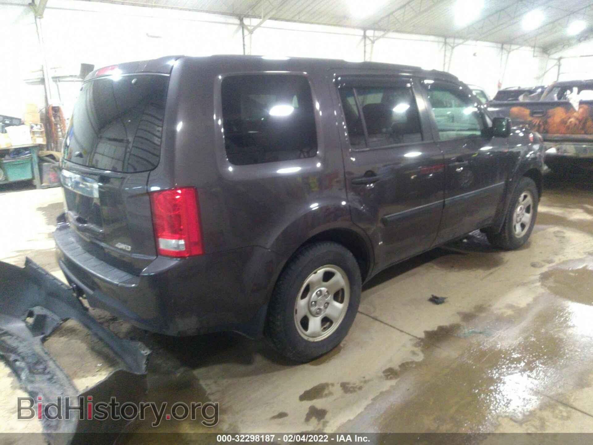 2012 HONDA PILOT - VIN: 5FNYF4H2XCB007610 - Фото 4