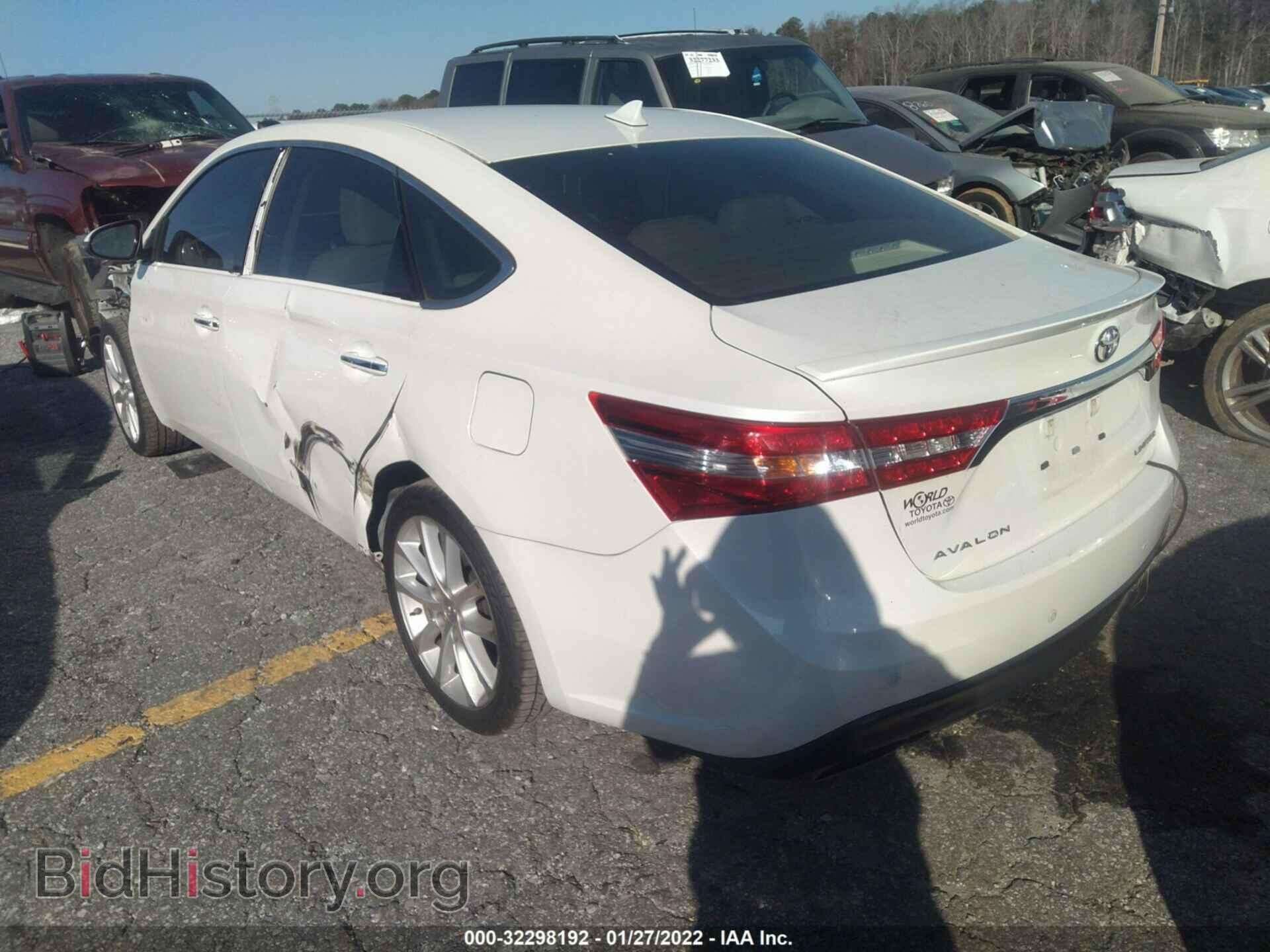 2014 TOYOTA AVALON - VIN: 4T1BK1EB9EU099142 - Фото 3