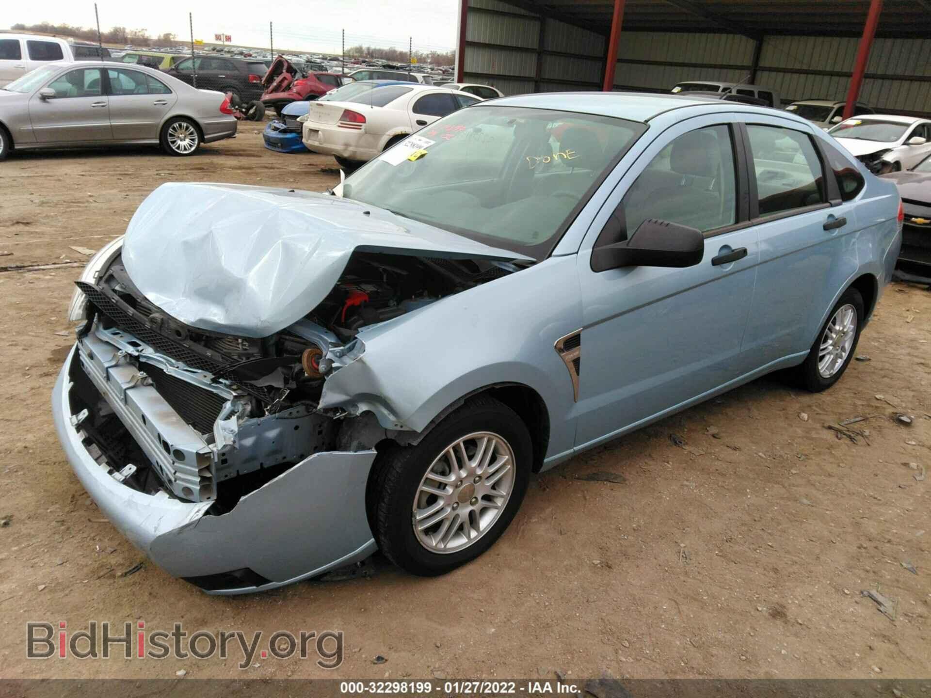 2008 FORD FOCUS - VIN: 1FAHP35NX8W124277 - Фото 2