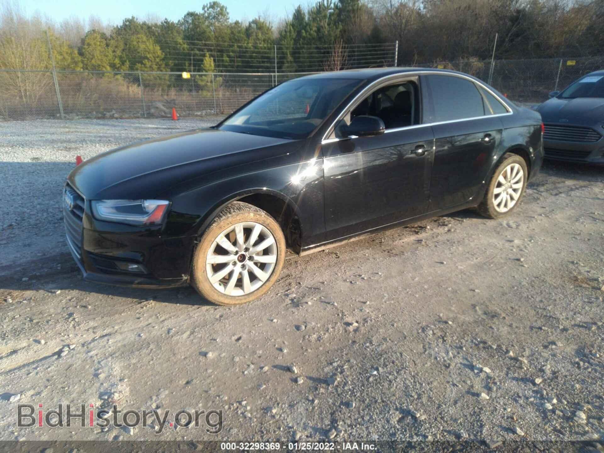 2013 AUDI A4 - VIN: WAUAFAFL4DN031638 - Фото 2