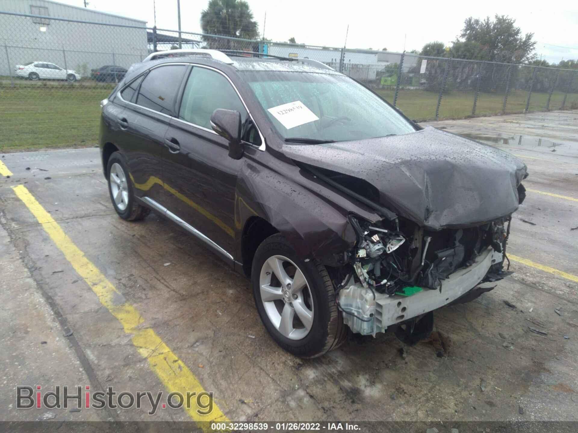 Фотография 2T2BK1BA8DC201053 - LEXUS RX 350 2013