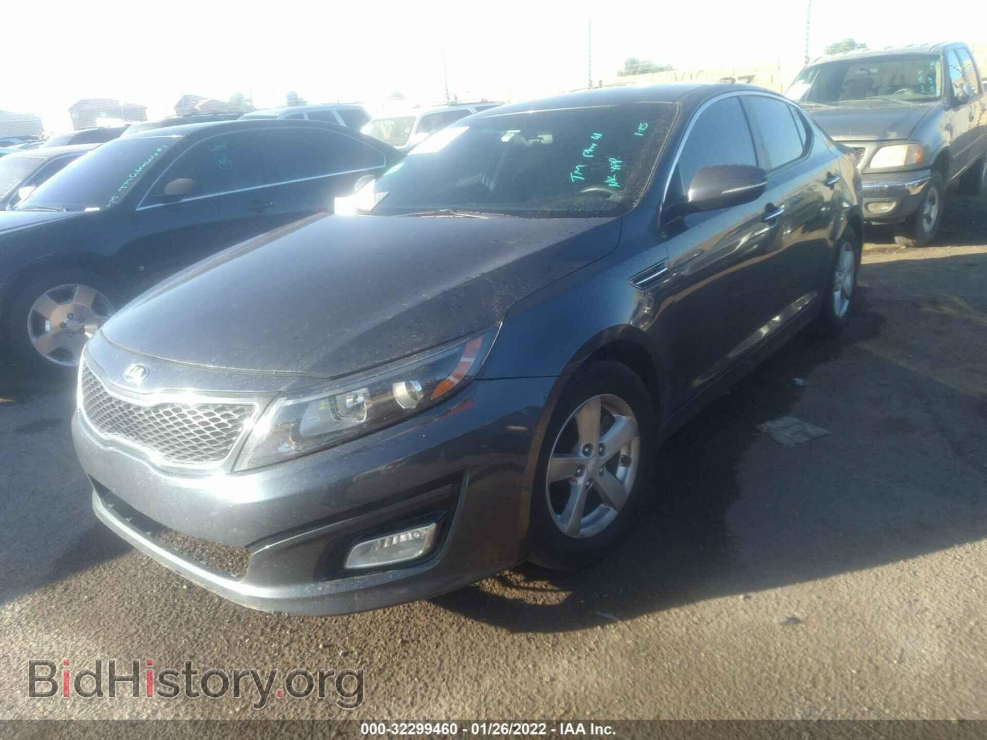 2015 KIA OPTIMA - VIN: KNAGM4A73F5634952 - Фото 2