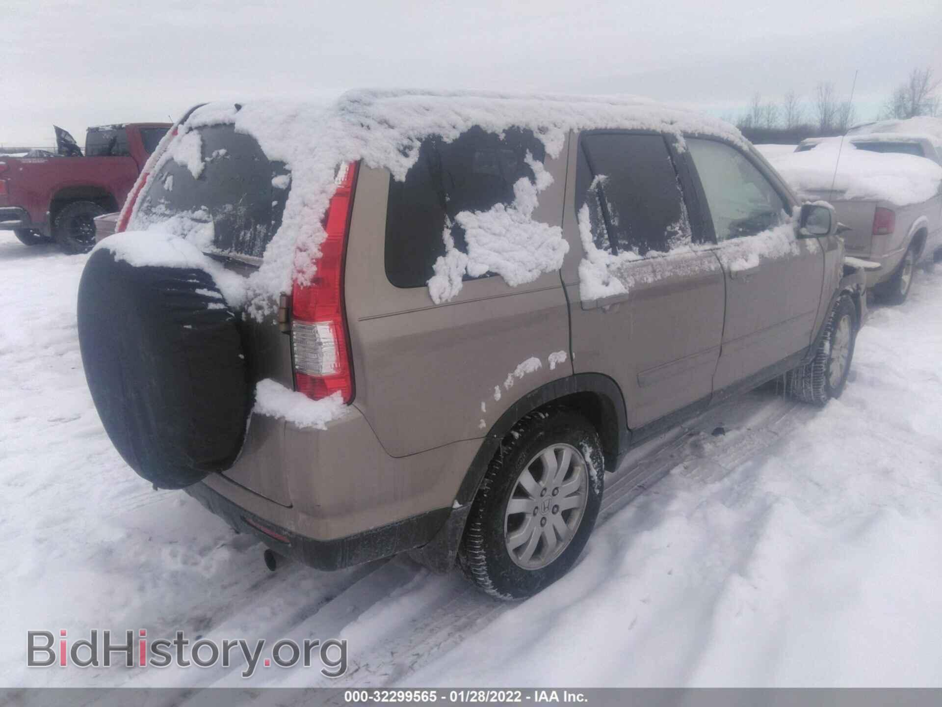 2006 HONDA CR-V - VIN: SHSRD78956U426244 - Фото 4