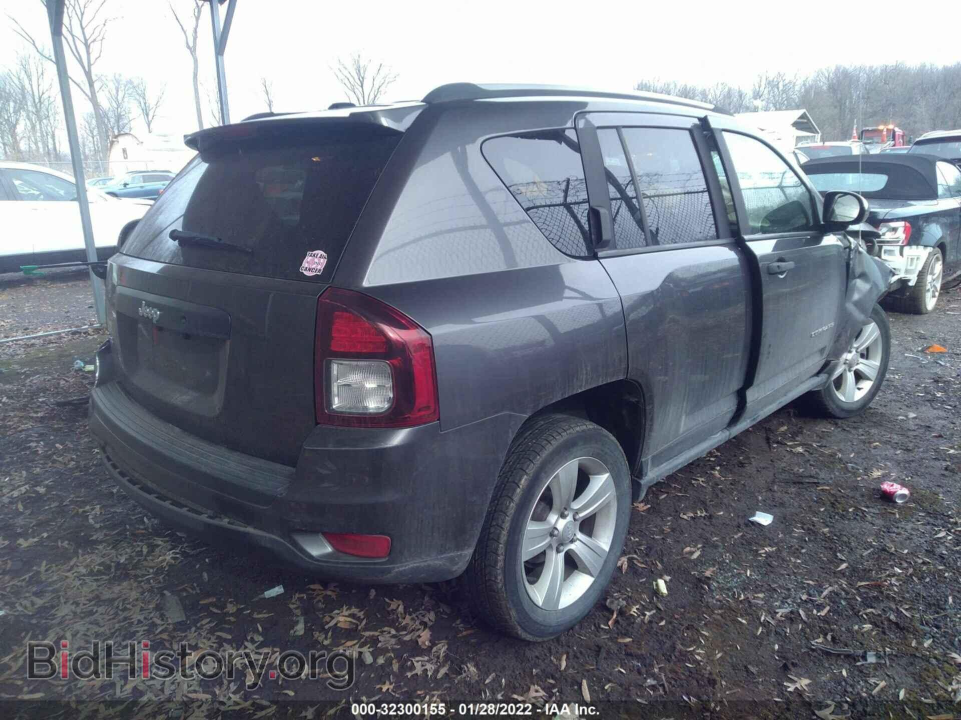 2015 JEEP COMPASS - VIN: 1C4NJDBB3FD202616 - Фото 4