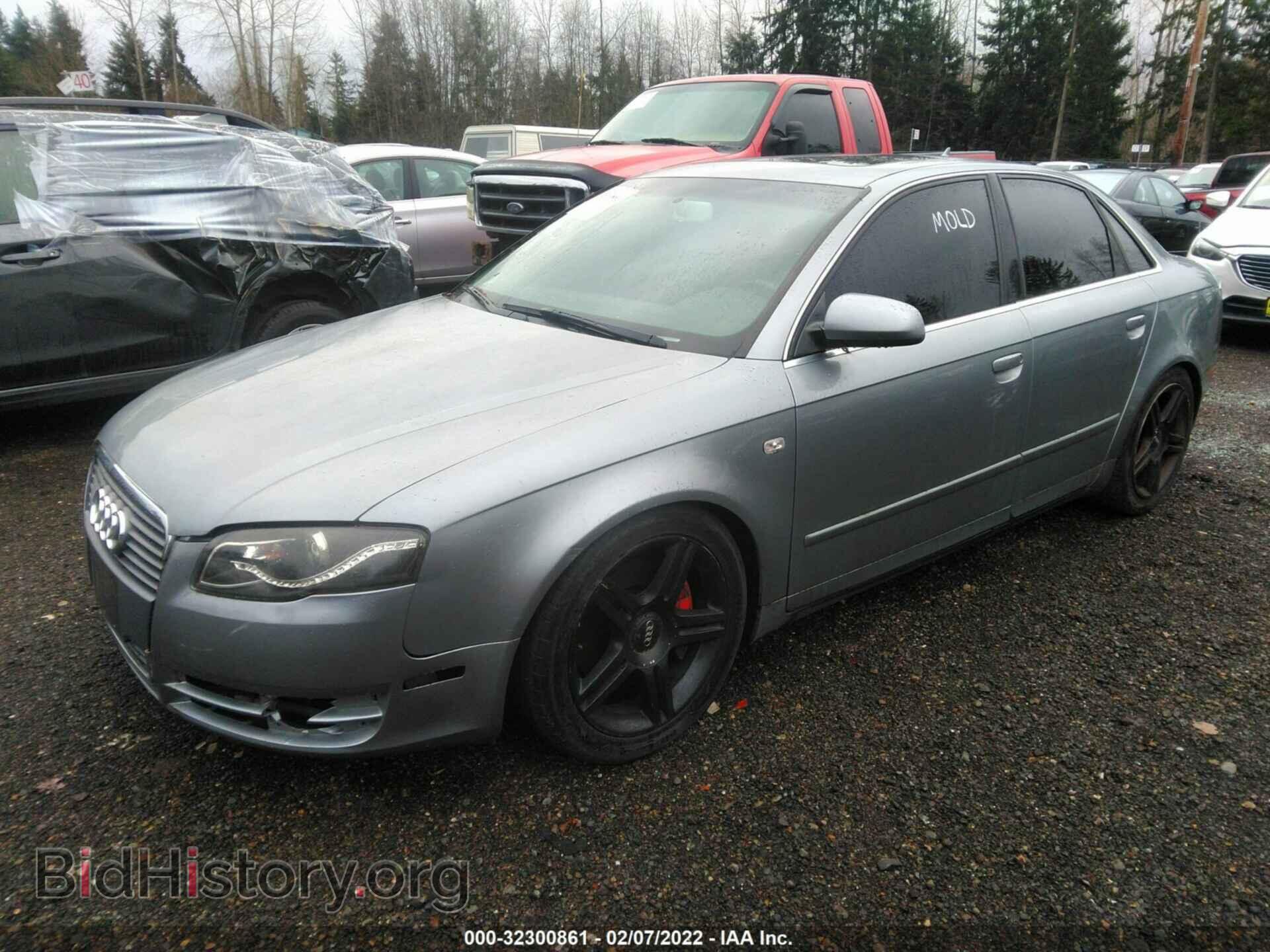 2007 AUDI A4 - VIN: WAUAF78E47A099824 - Фото 2